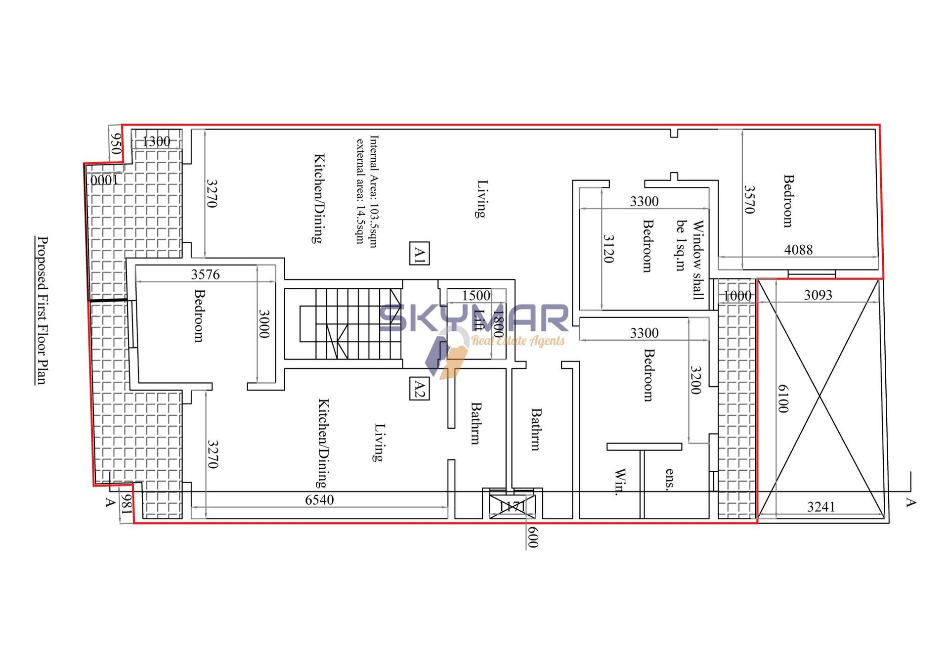 Kondominium w Fgura, Fgura 11547405