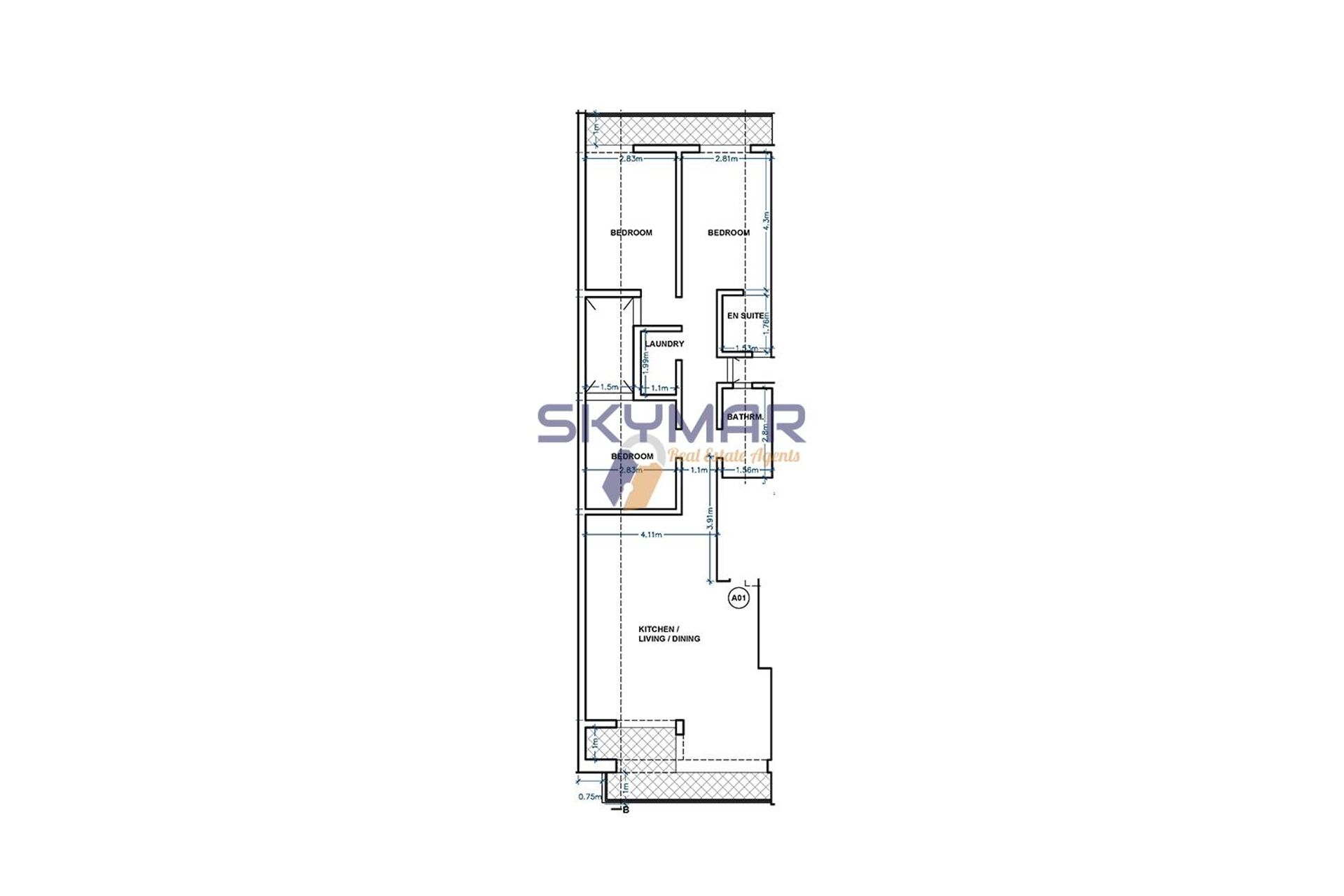 Condominium dans Zabbar, Zabbar 11547775