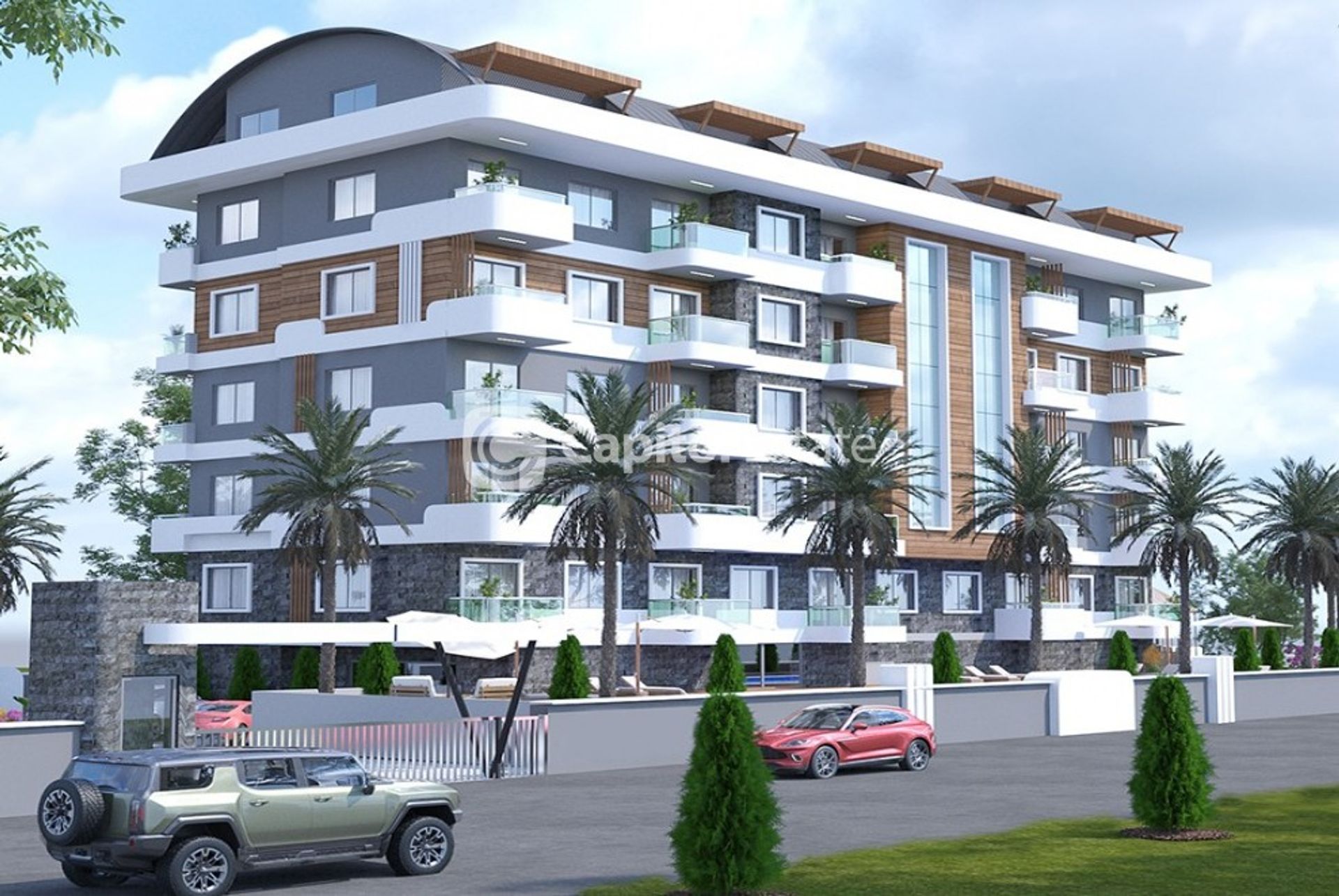 Condominium in Gazipasa, Antalya 11555267