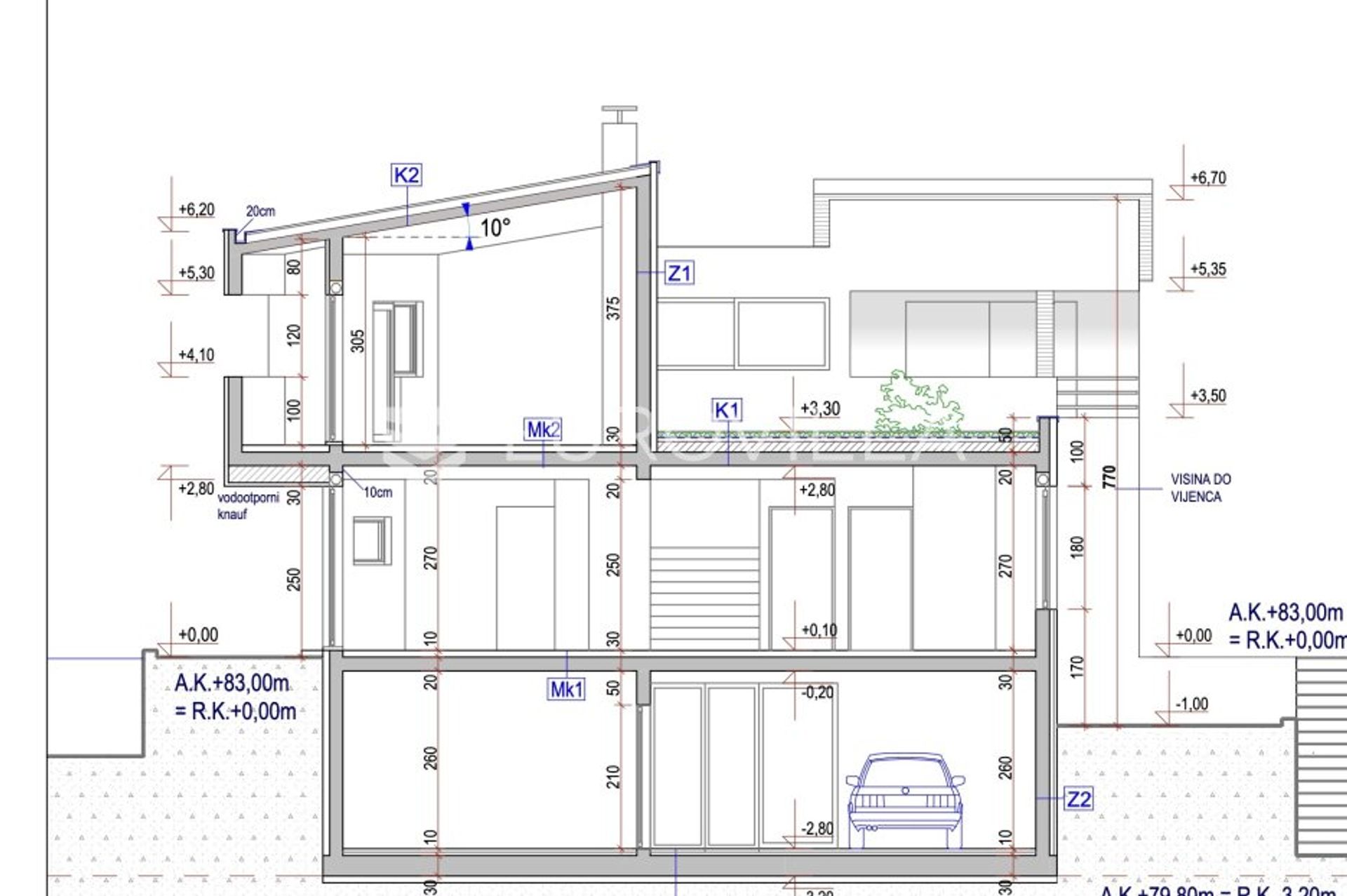 Casa nel Podstrana, Splitsko-dalmatinska županija 11597500