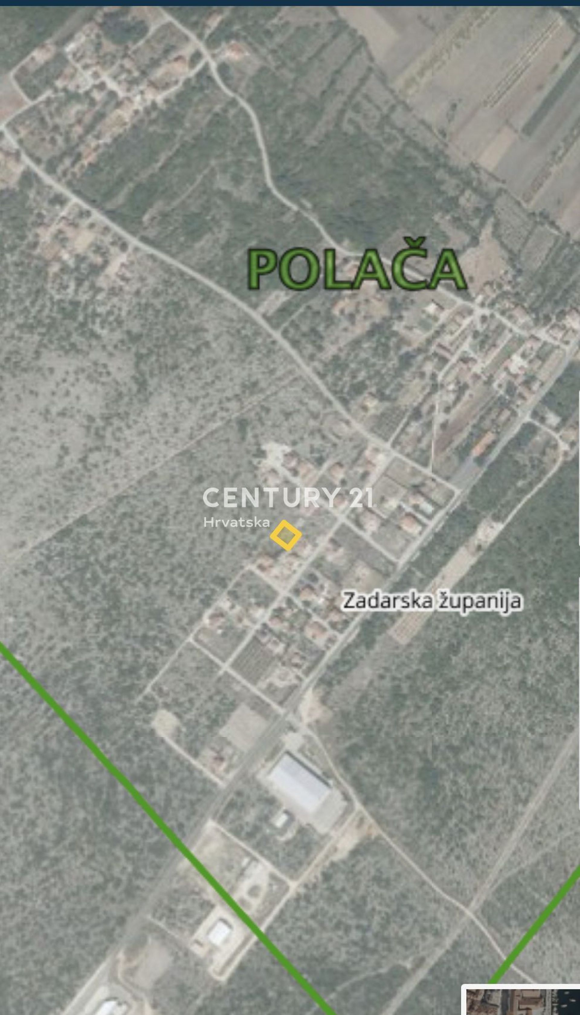 Земля в Polača, Zadar County 11613978