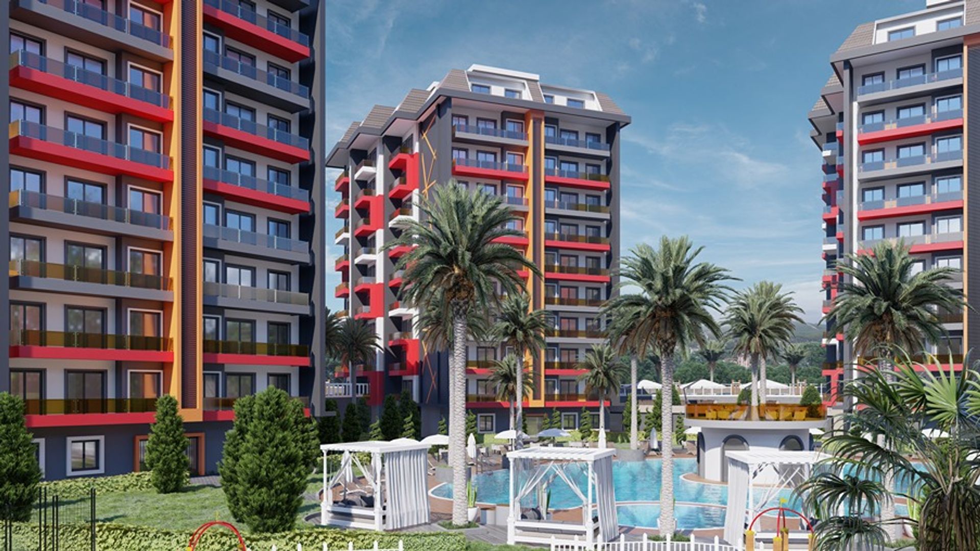 Condominium dans Konakli, Antalya 11615029