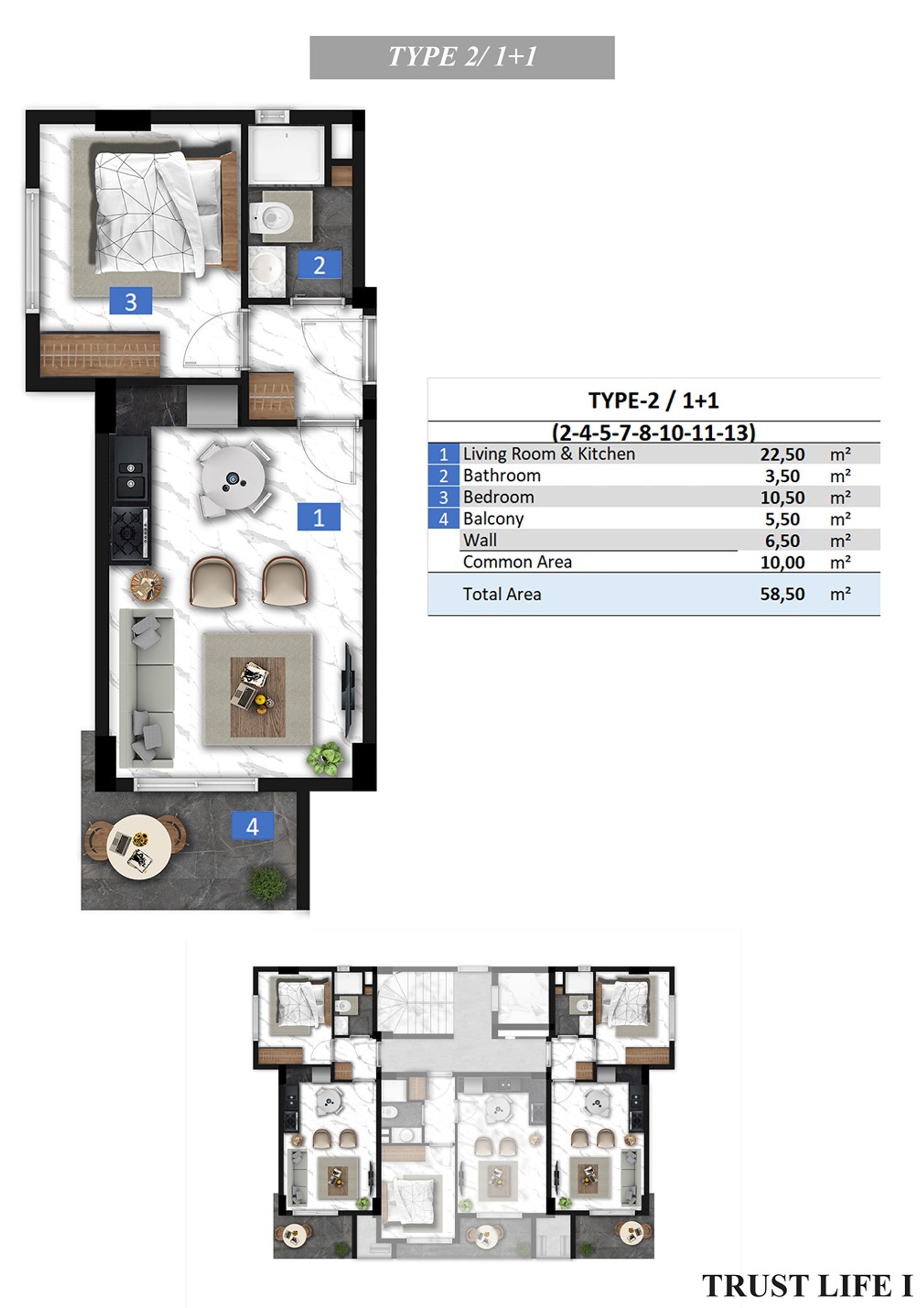 Condominium in Konakli, Antalya 11615030