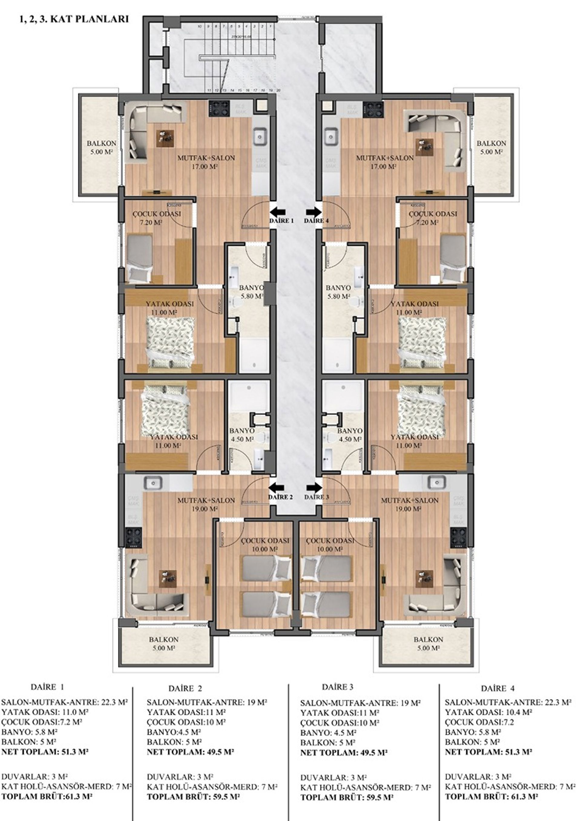 Condominium dans Avsallar, Antalya 11615032