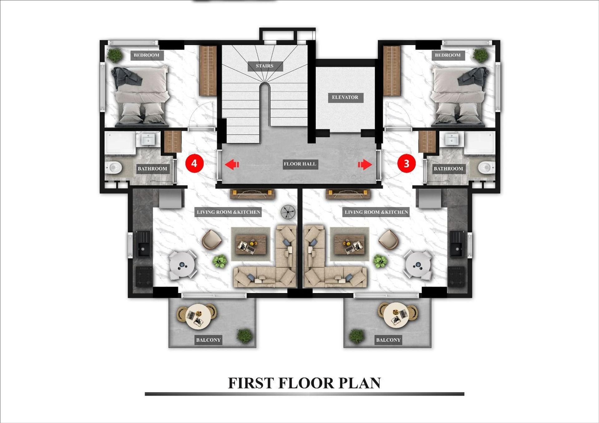 Condominium dans Avsallar, Antalya 11615037