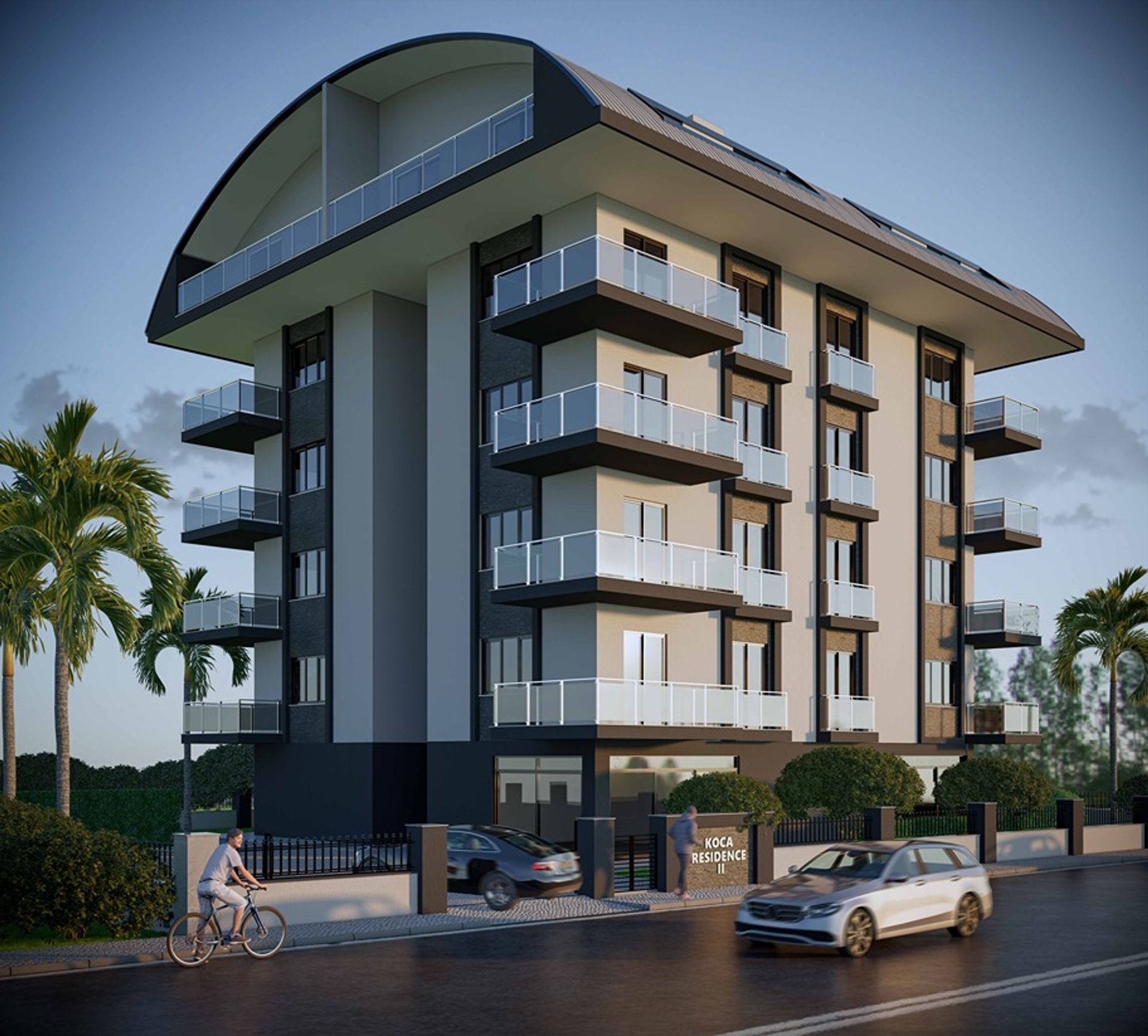 Condominium in Avsallar, Antalya 11615046