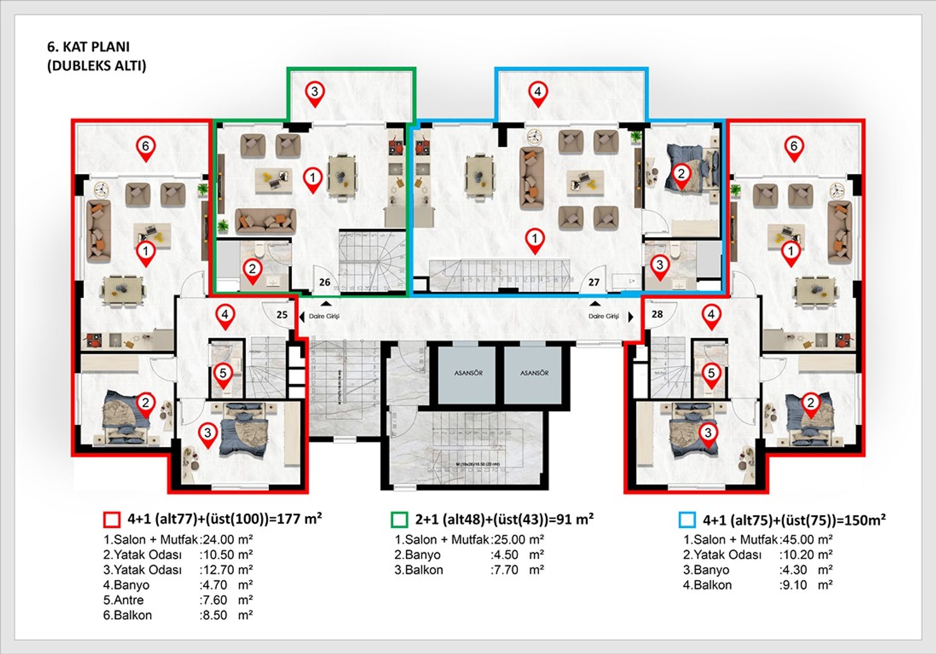 Condominio en Avsallar, Antalya 11620825