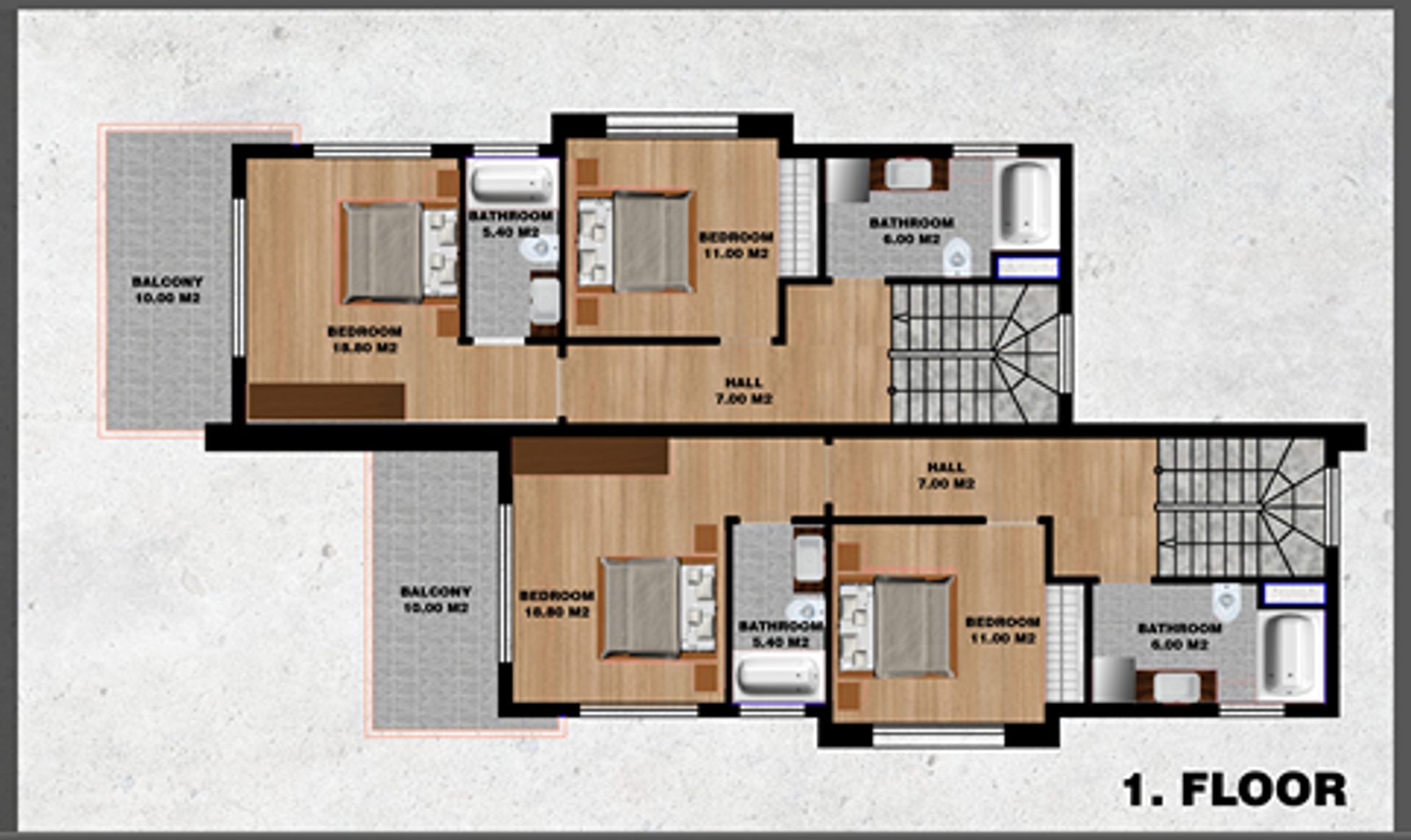 Condominium dans Türkler, Antalya 11620829