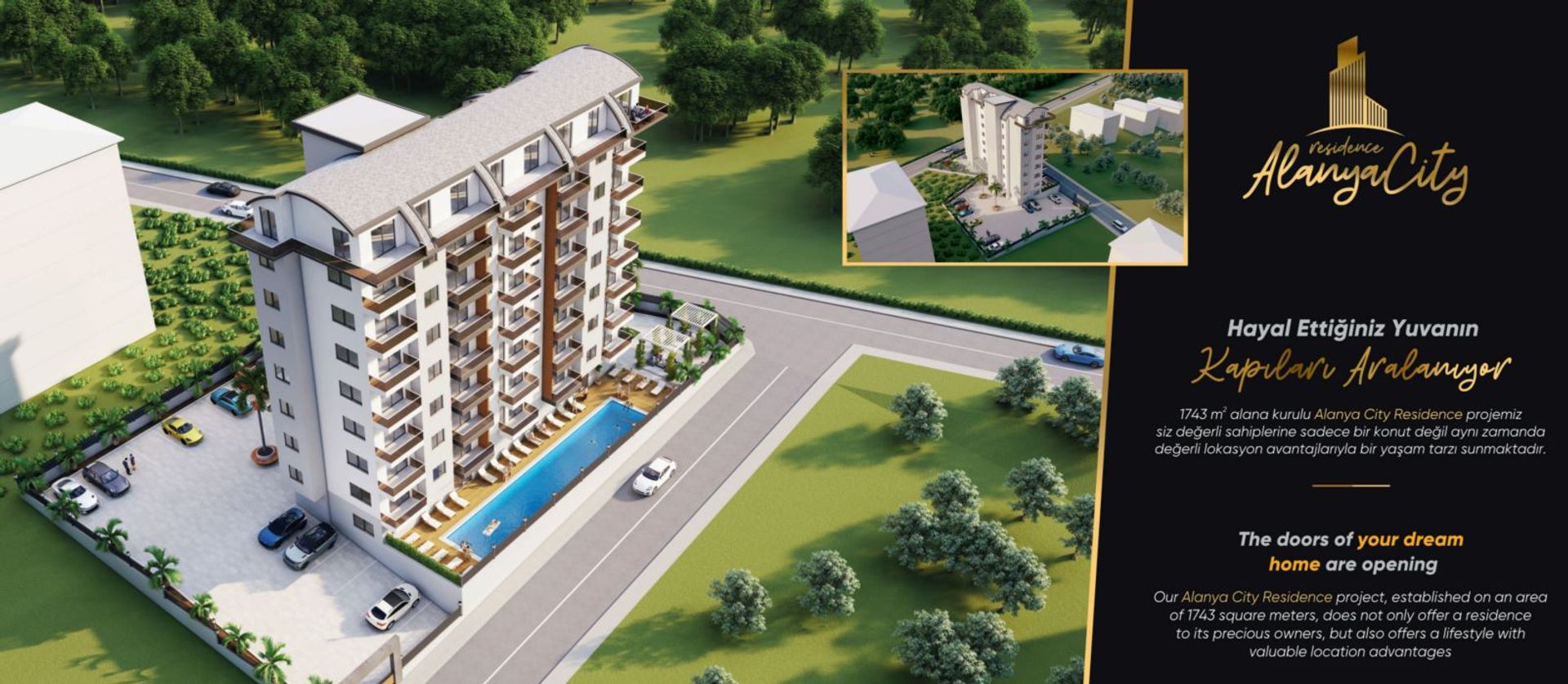 Condominium dans Konakli, Antalya 11624762