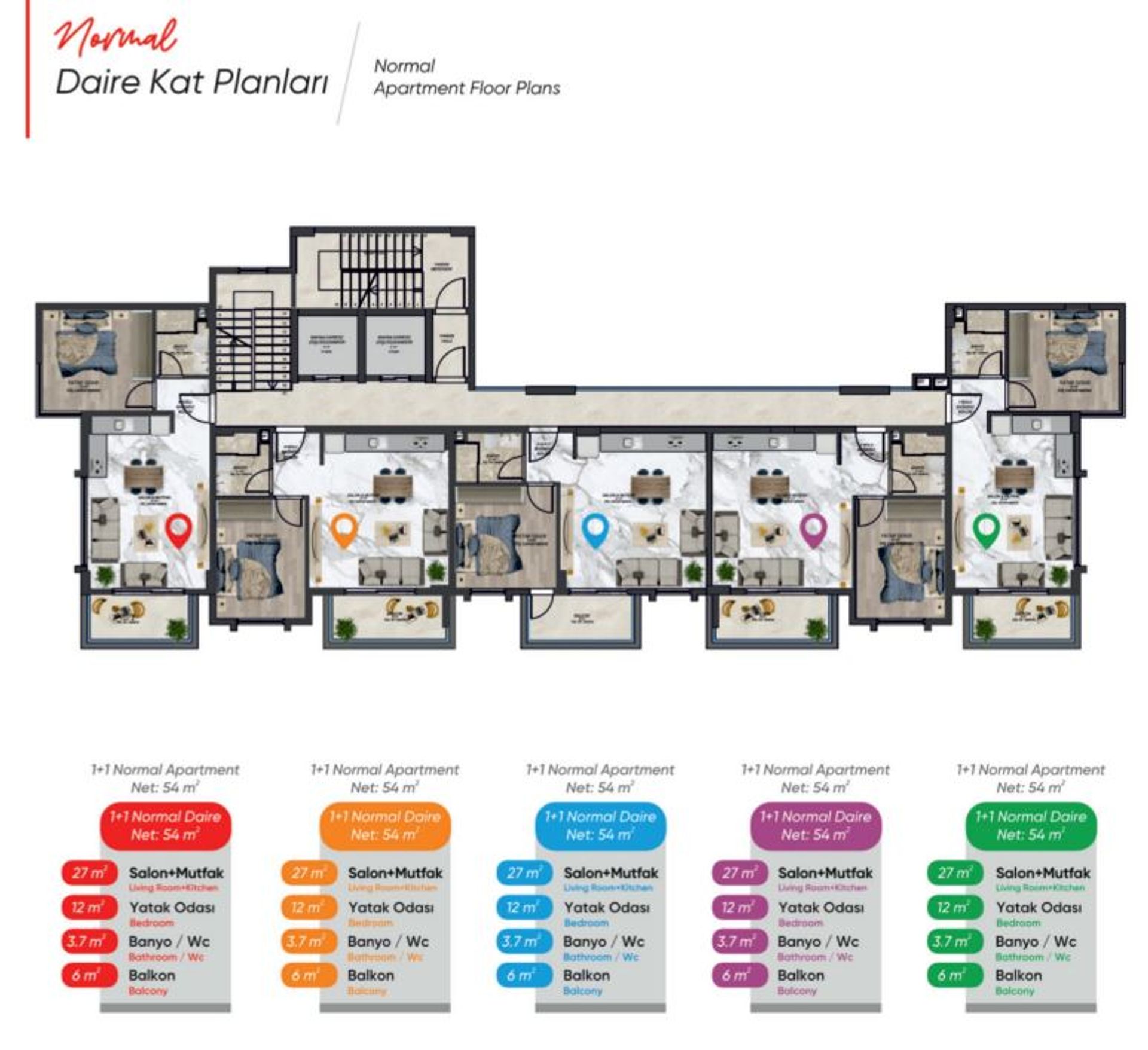 Condominium in Avsallar, Antalya 11624762