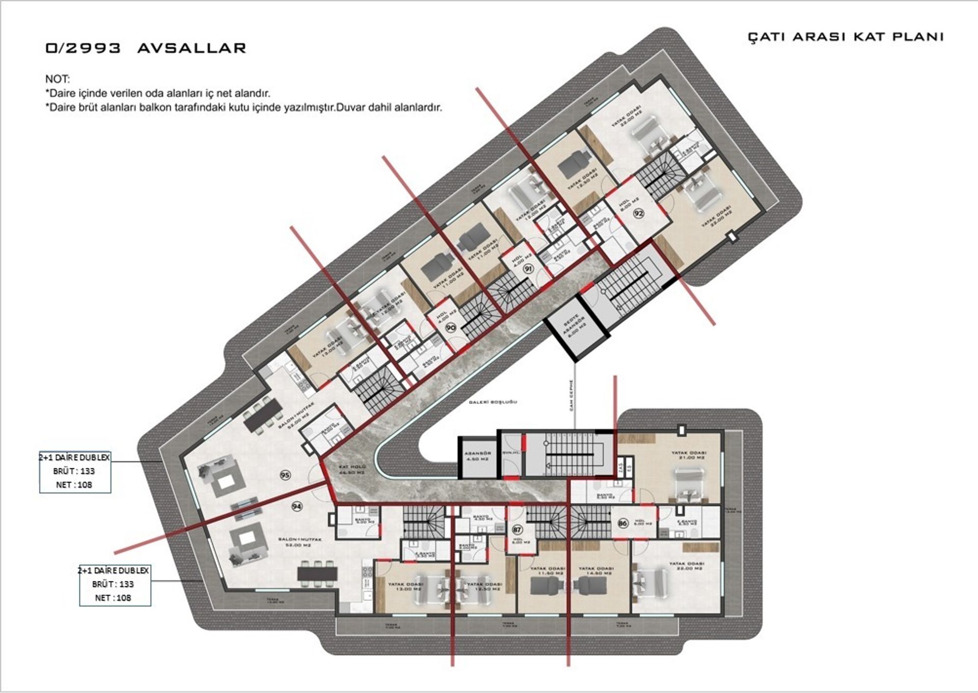 Condominium dans Avsallar, Antalya 11624763