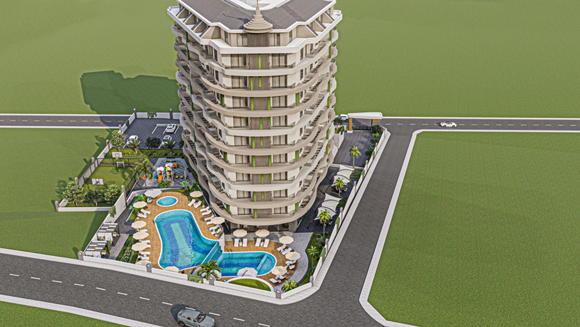 Condominium dans Avsallar, Antalya 11624763