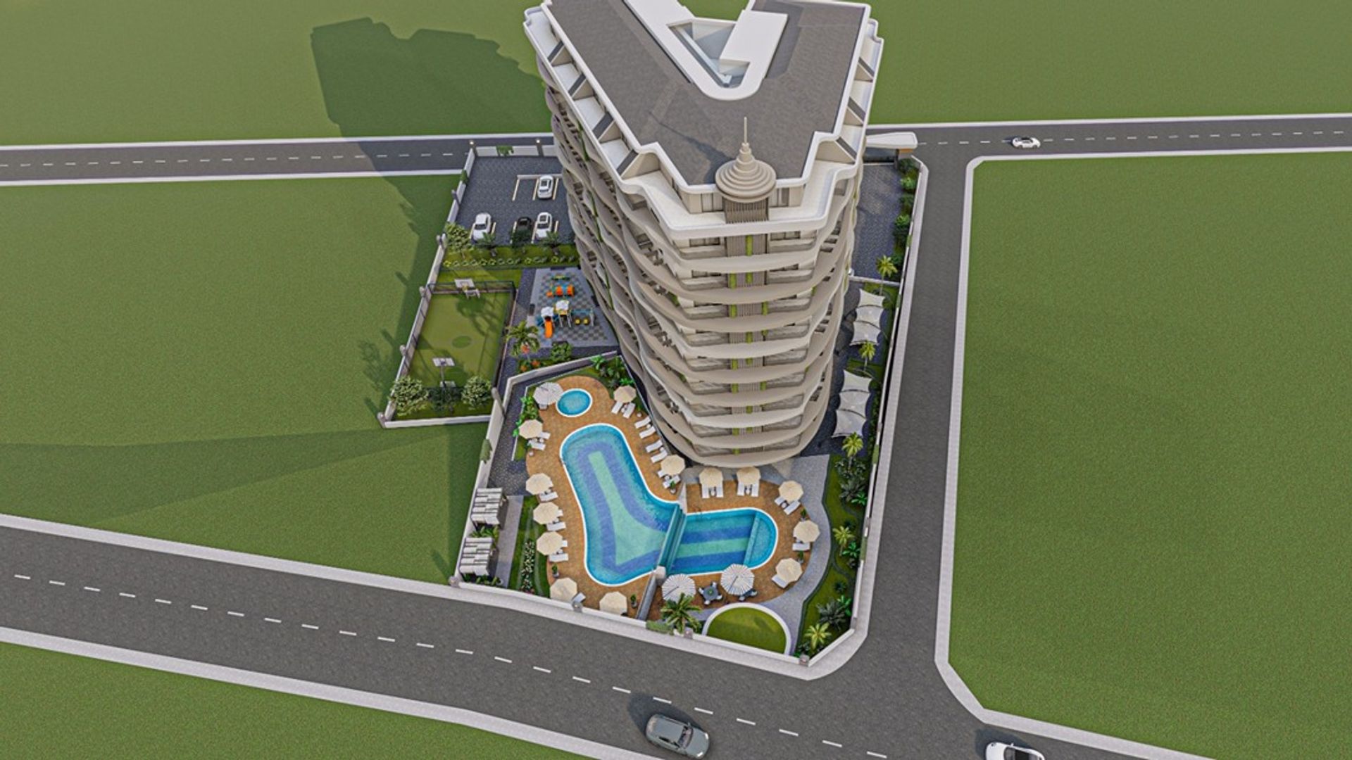 Condominium dans Avsallar, Antalya 11624763