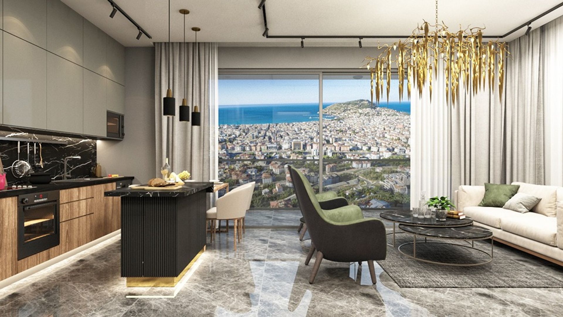 Condominio nel Alanya, Antalya 11624766