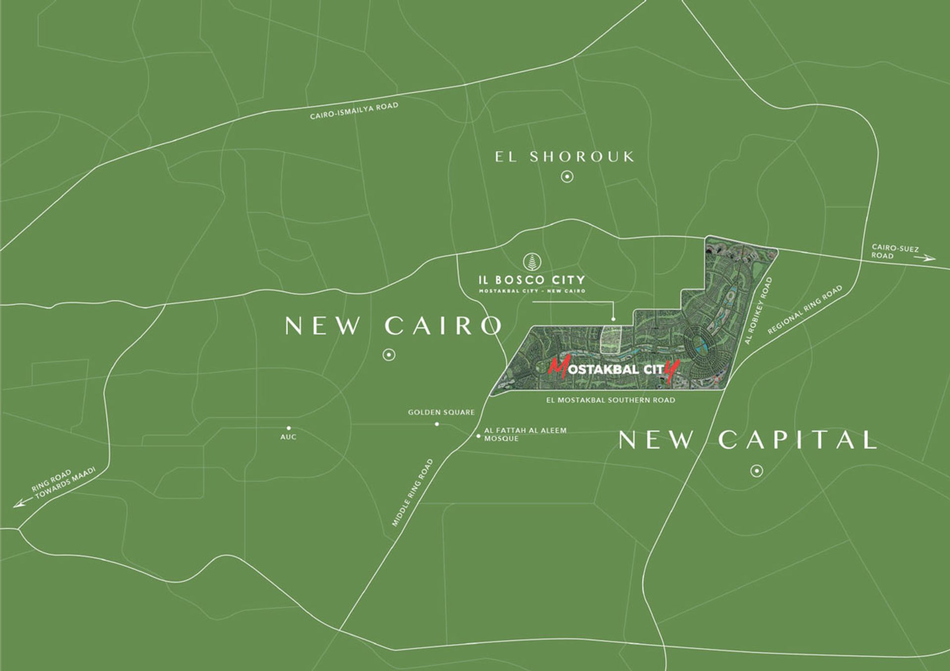 निवास का में New Cairo City, Cairo Governorate 11626091