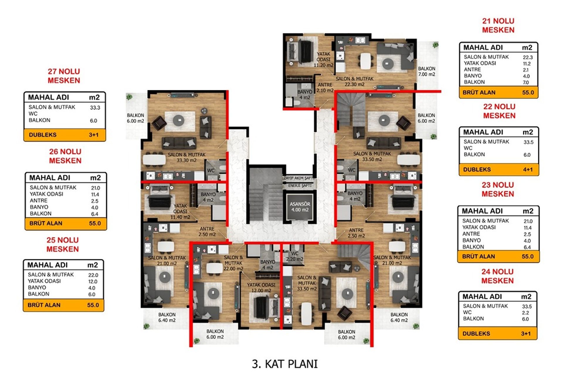 Kondominium di Payallar, Antalya 11631053