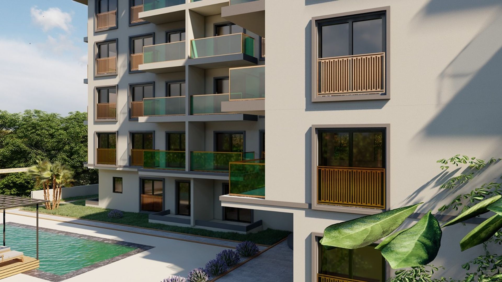 Condominium dans Konakli, Antalya 11631056