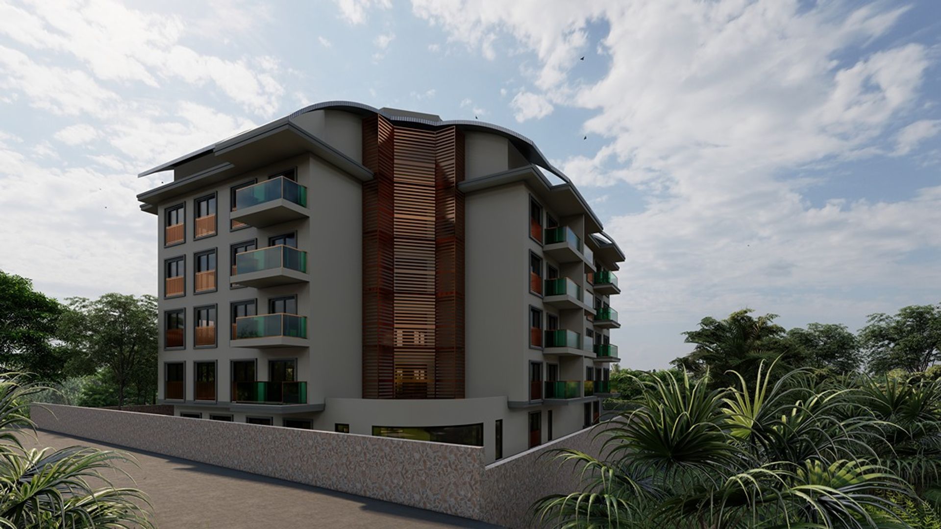 Condominium dans Konakli, Antalya 11631056