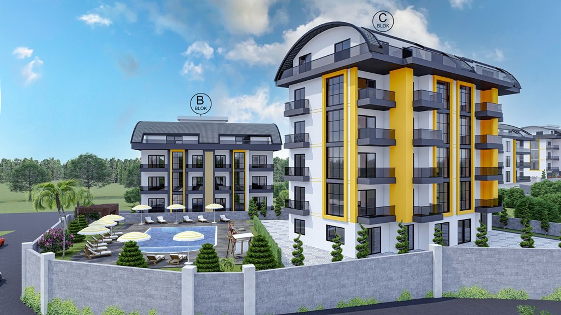 Condominio en Kestel, Antalya 11631113