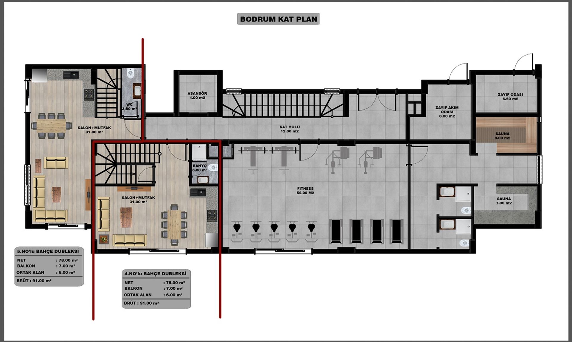 Condominium in , Antalya 11631114