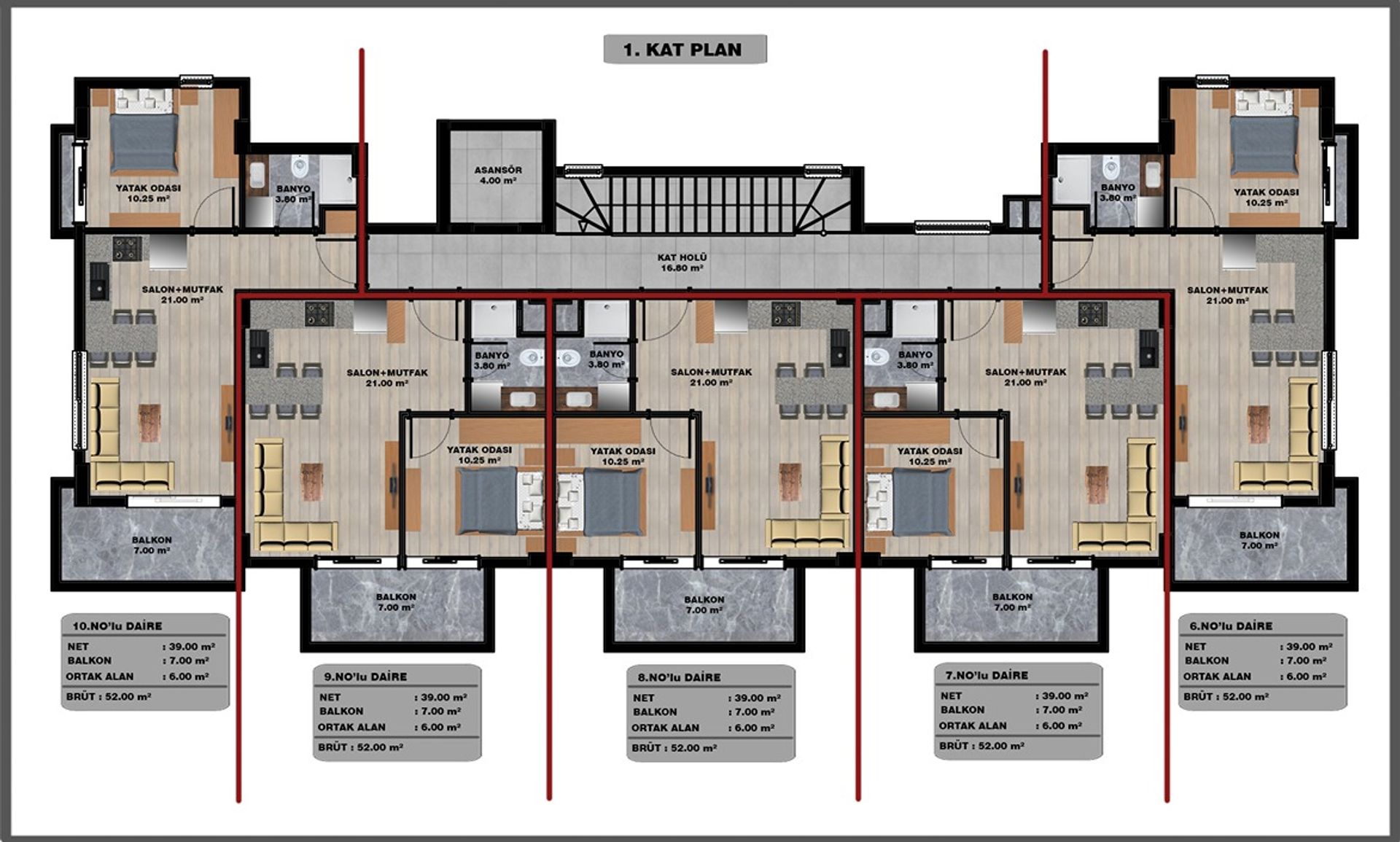 Condominium in Kestel, Antalya 11631114