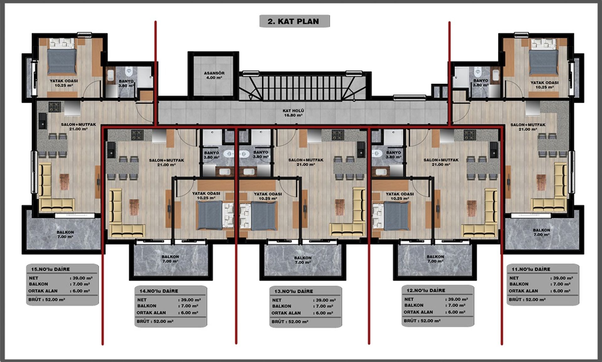 Condominium in Kestel, Antalya 11631114