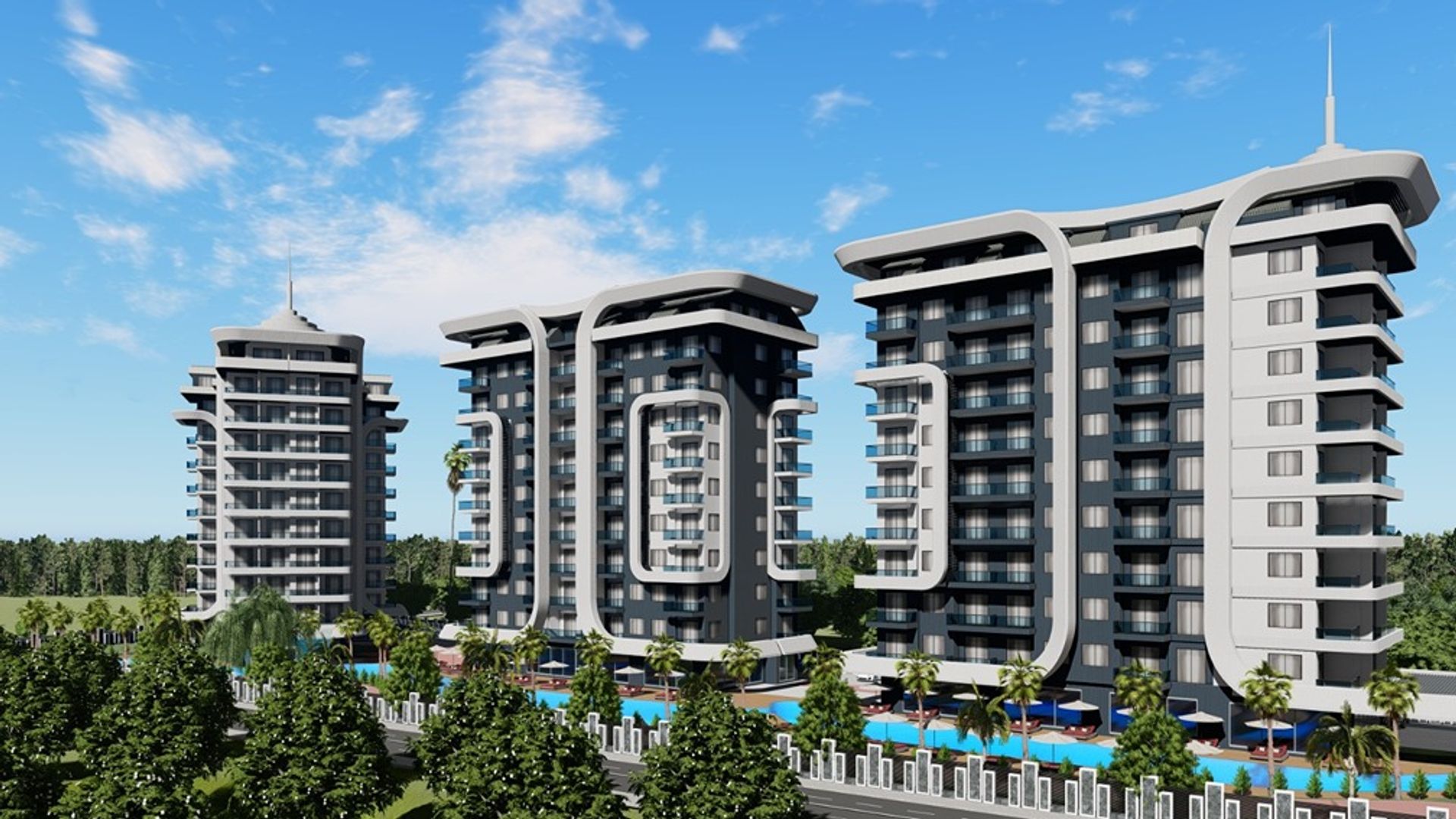 Condominium in Konakli, Antalya 11631116