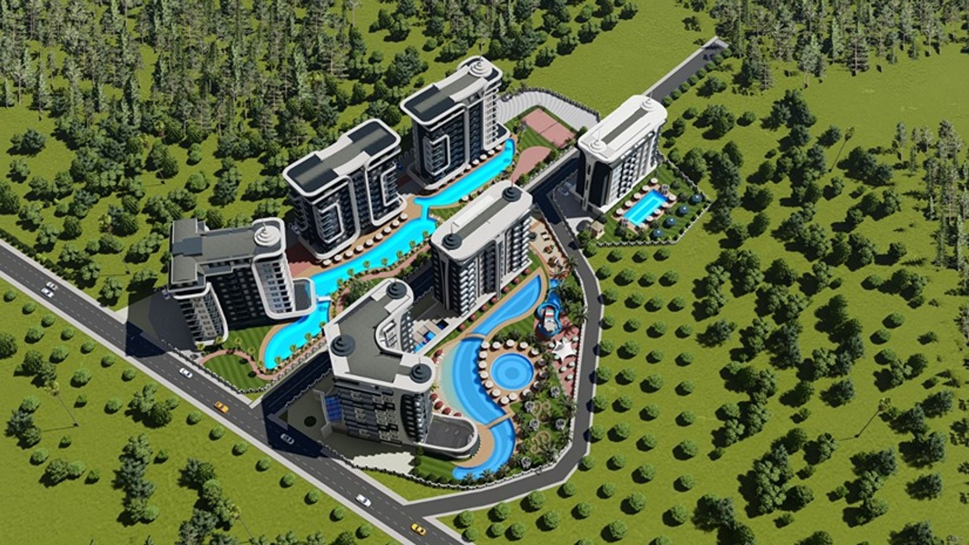 Condominium dans Konakli, Antalya 11631116