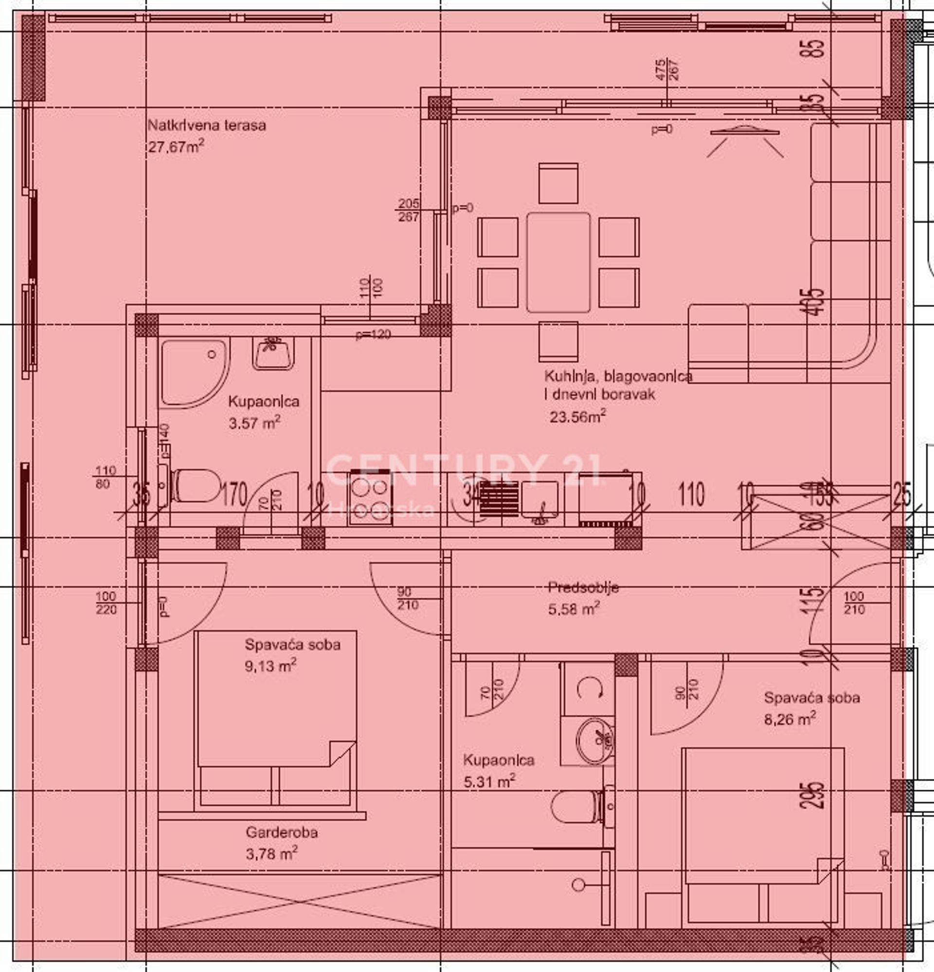 Kondominium dalam Posedarje, Zadarska županija 11631166