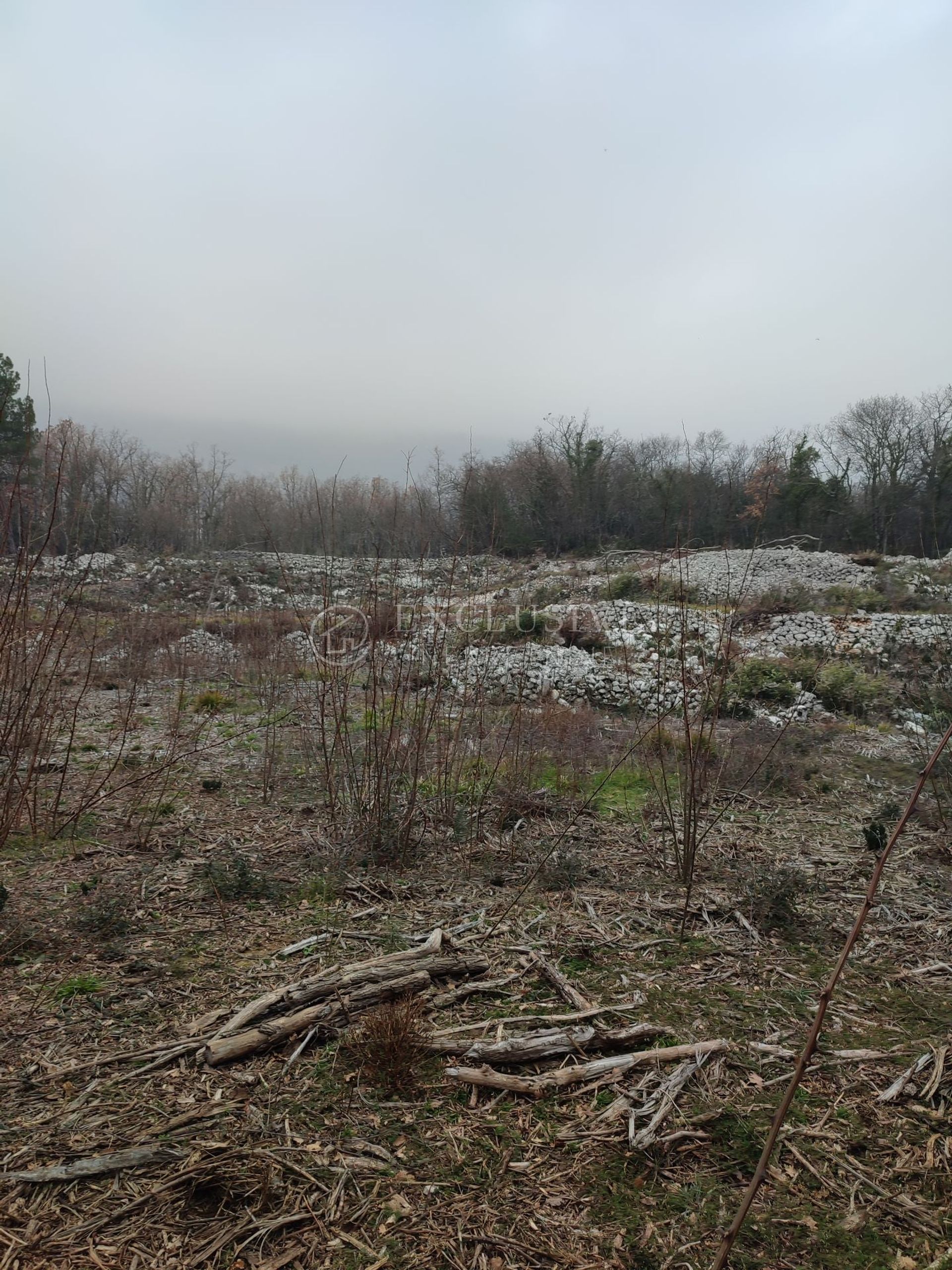 Land in Brseč, Primorje-Gorski Kotar County 11631833