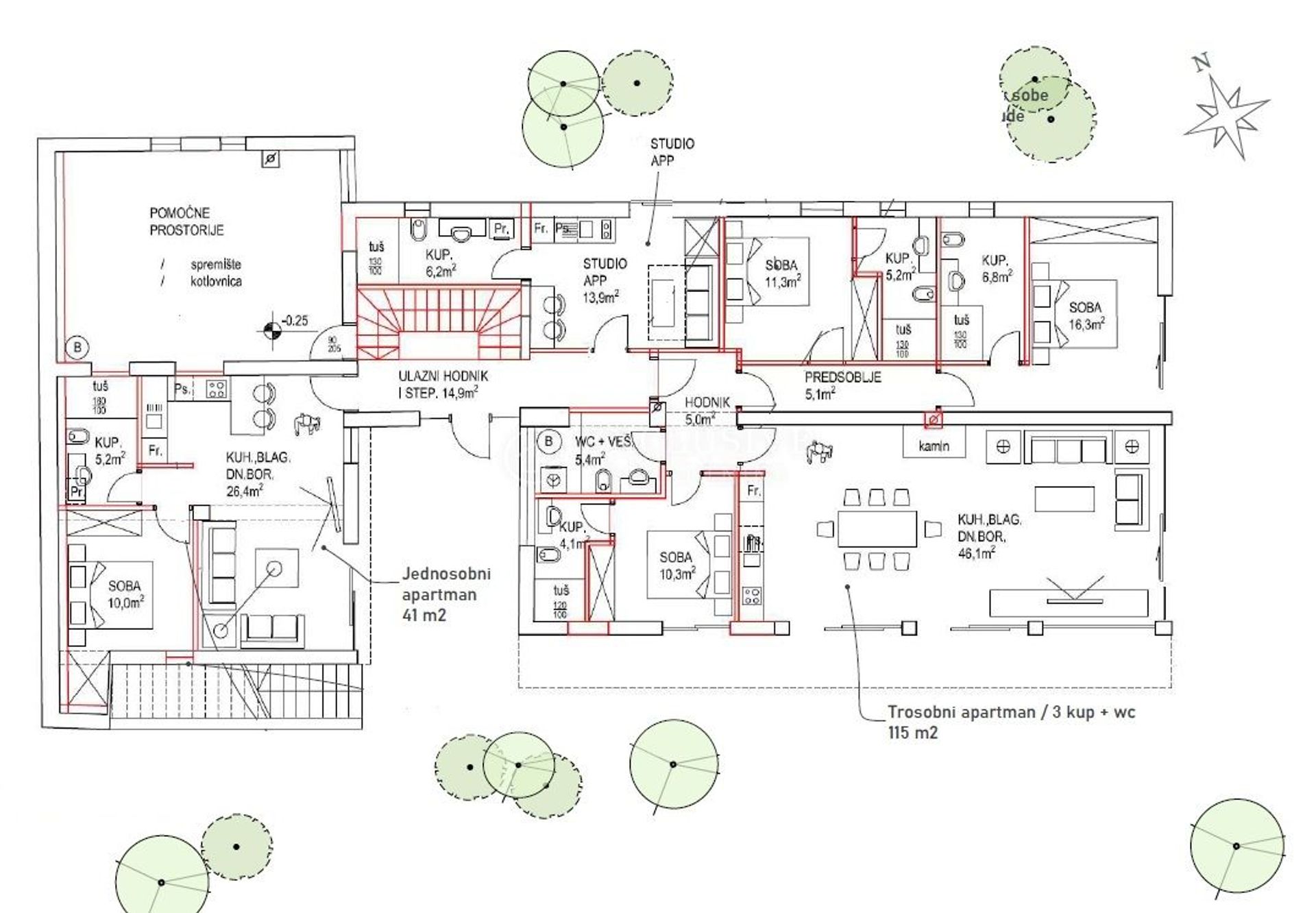 Condominio nel Sopaljska, Primorsko-Goranska Zupanija 11632147