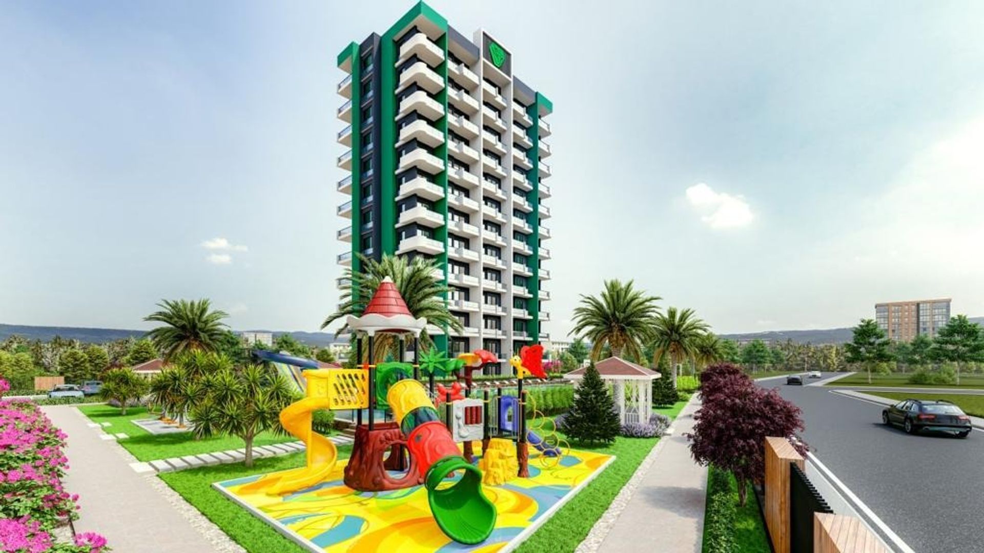 Condominium in Demirhisar, Mersin 11632284