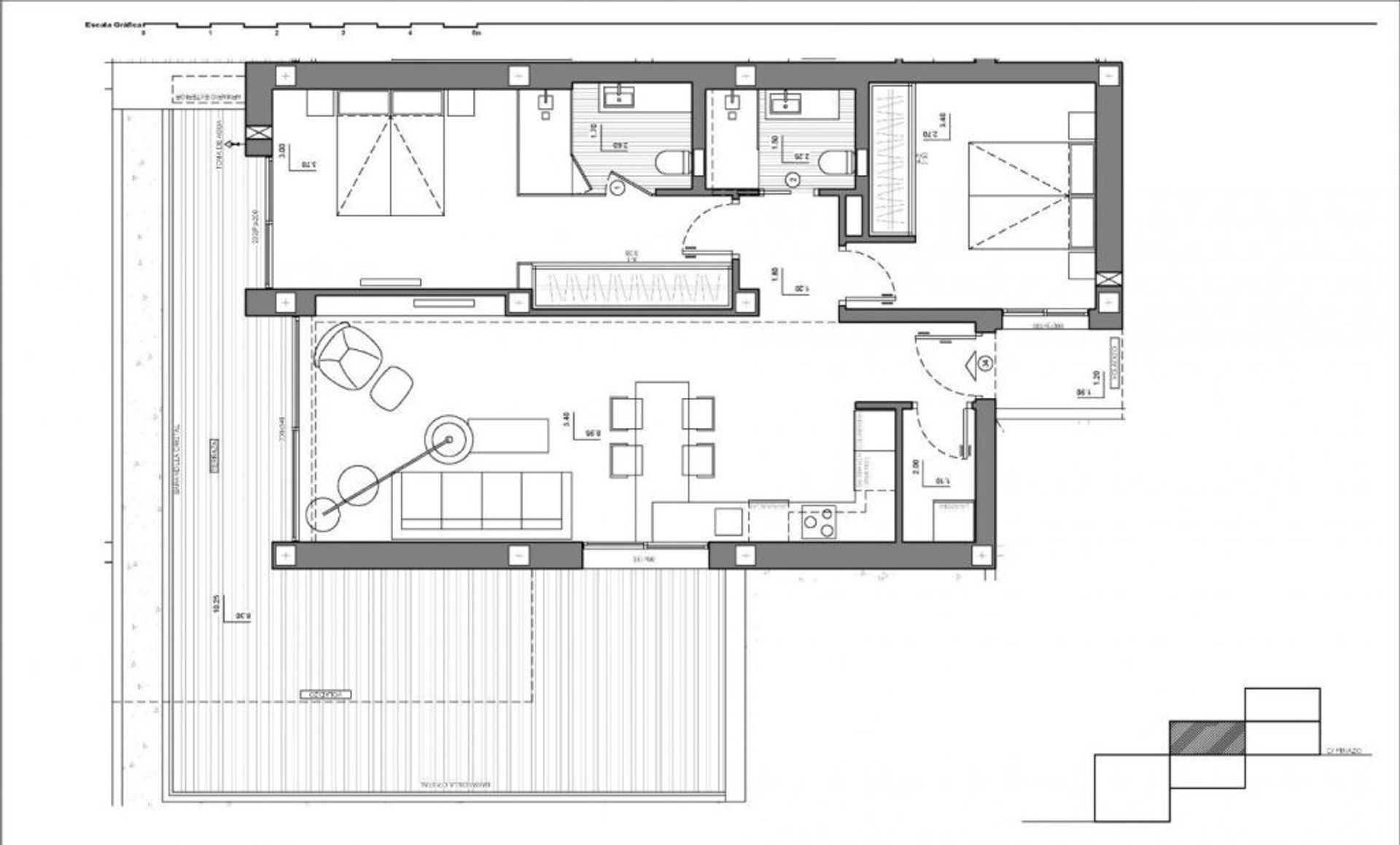 Condominio en El Poble Nou de Benitatxell, Comunidad Valenciana 11634792