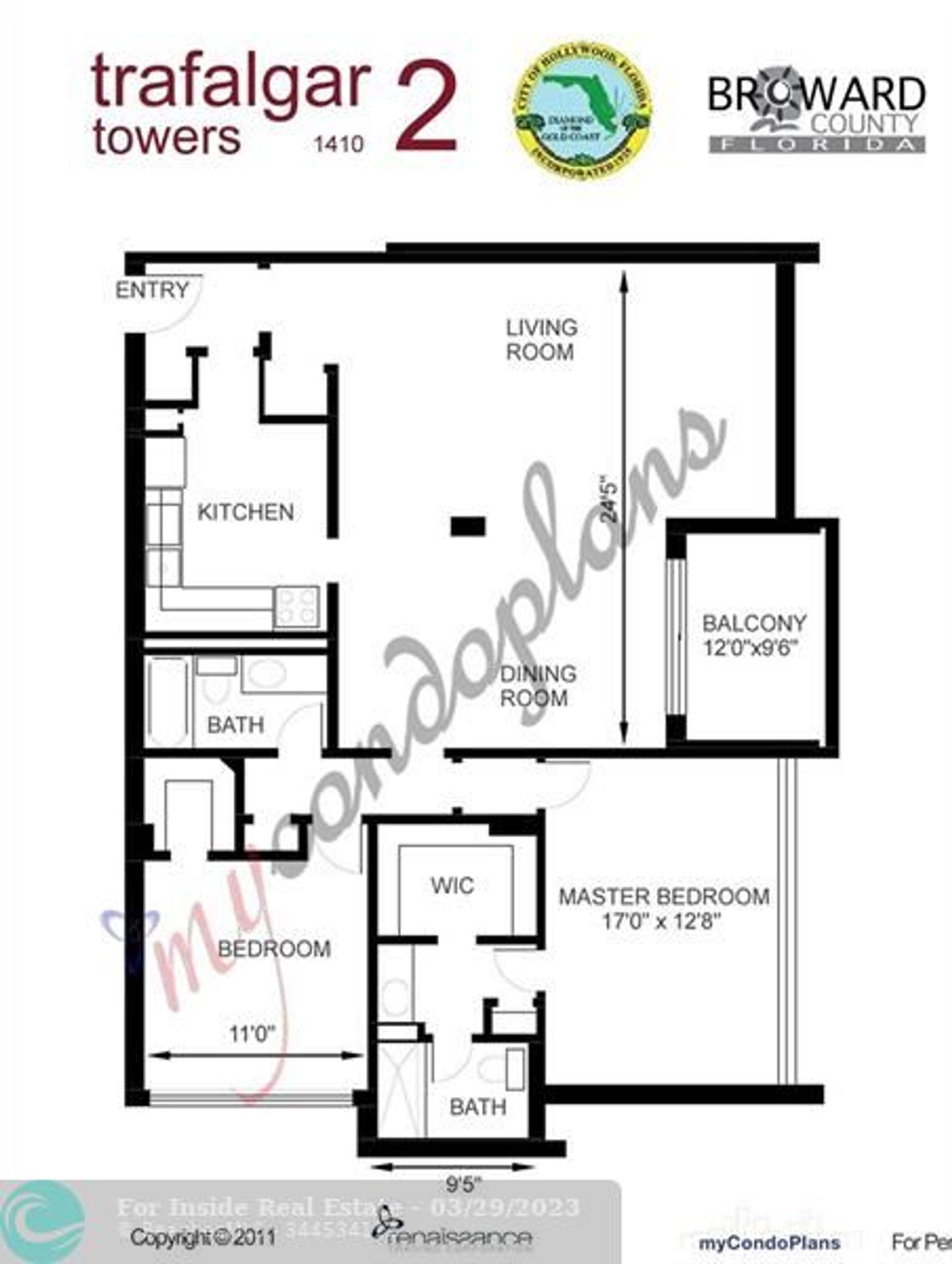 Condominio nel Hollywood, Florida 11642993