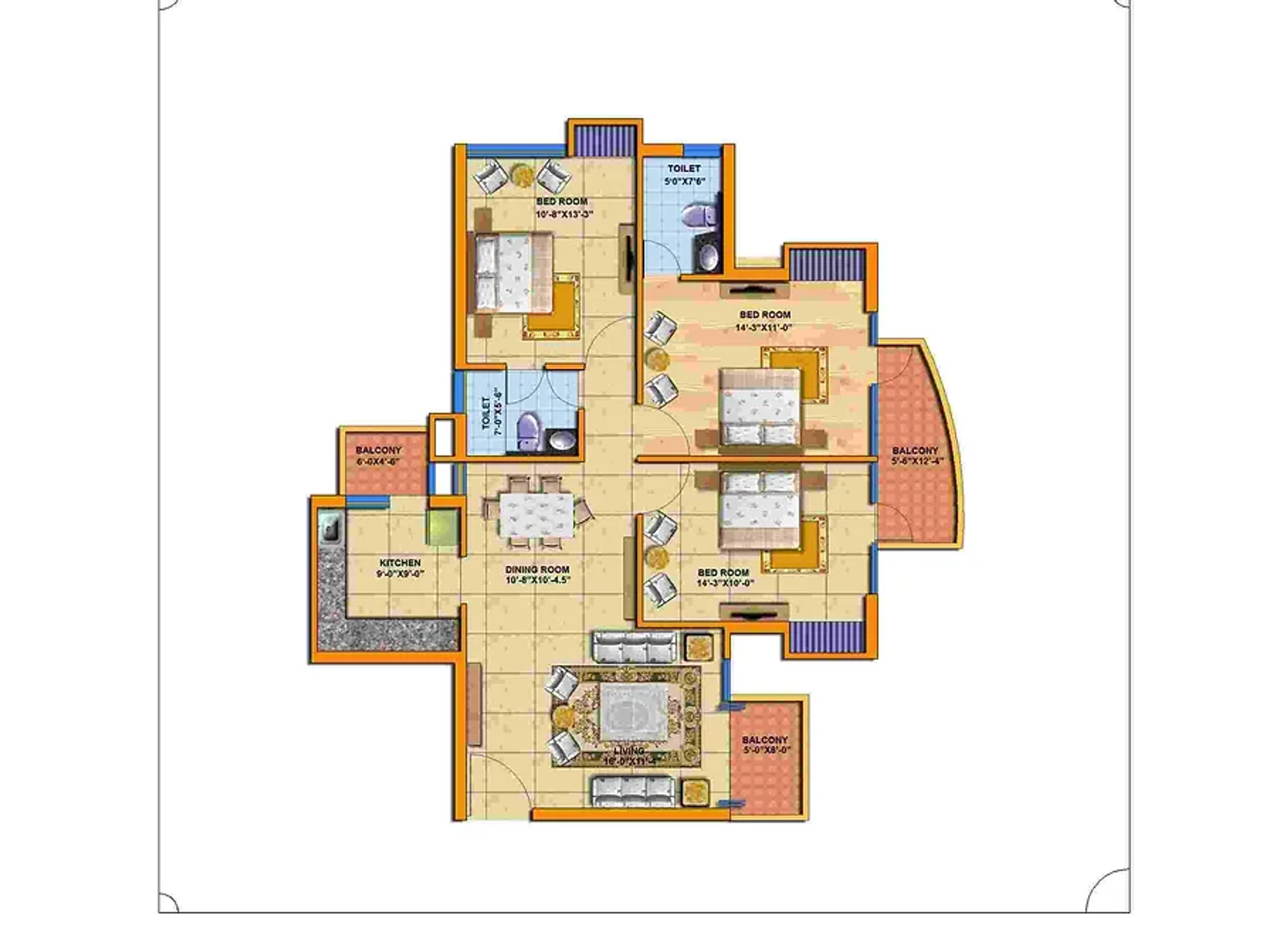 residencial no Gurugram, Haryana 11643385