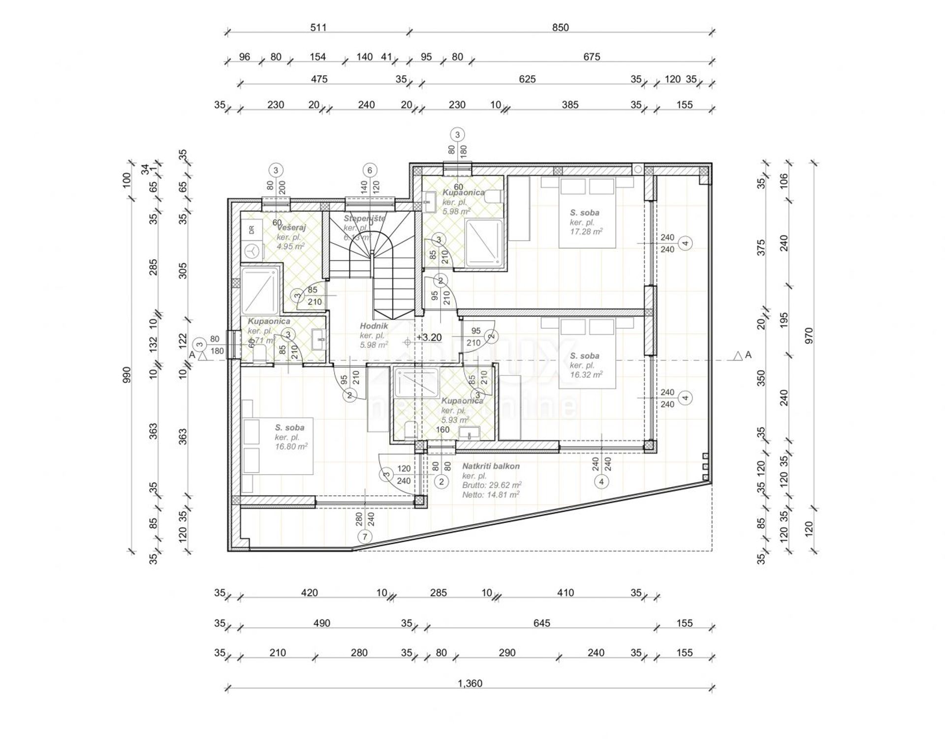 rumah dalam Punat, Primorsko-Goranska Zupanija 11644240