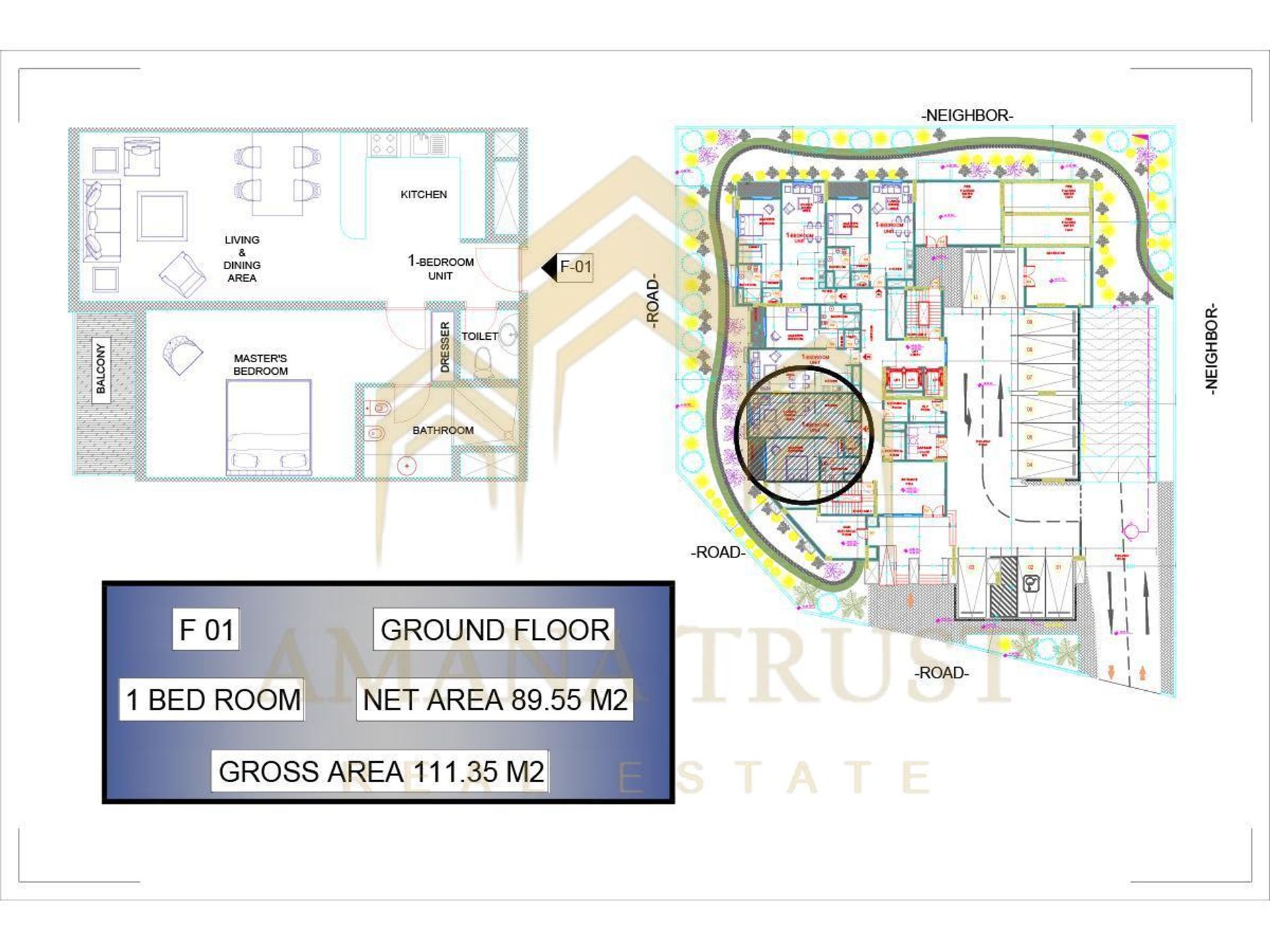 Condominium dans Al Ḩammāmah, Az Za'ayin 11644552