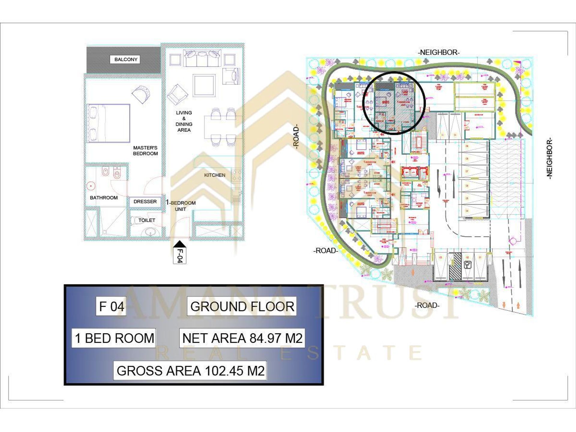 Condominium dans Al Ḩammāmah, Az Za'ayin 11644552