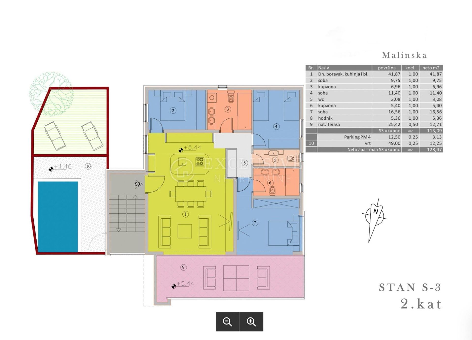 Condominio en Malinska, Primorje-Gorski Kotar County 11647218