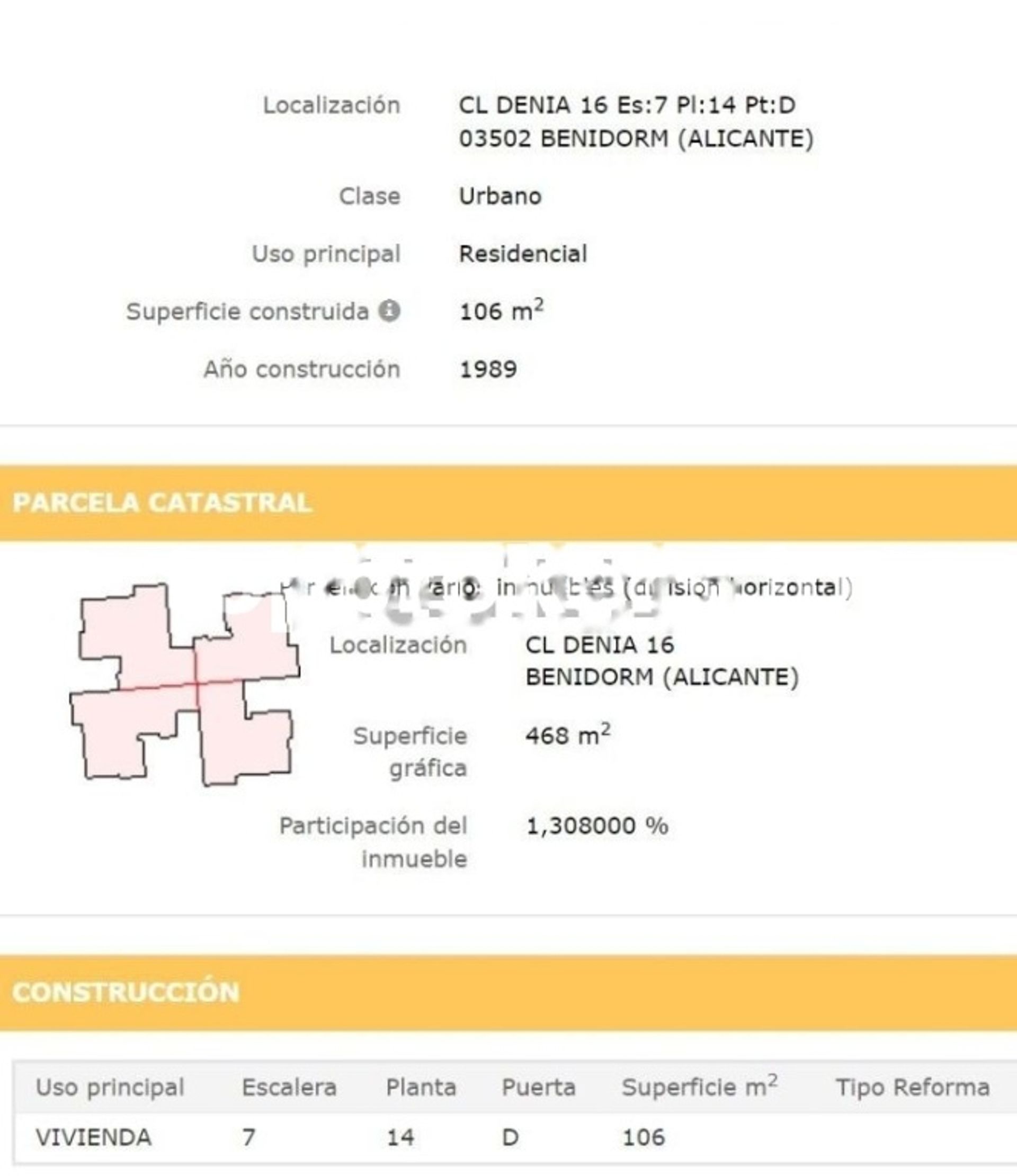 Condominio nel Benidorm, Comunidad Valenciana 11648045