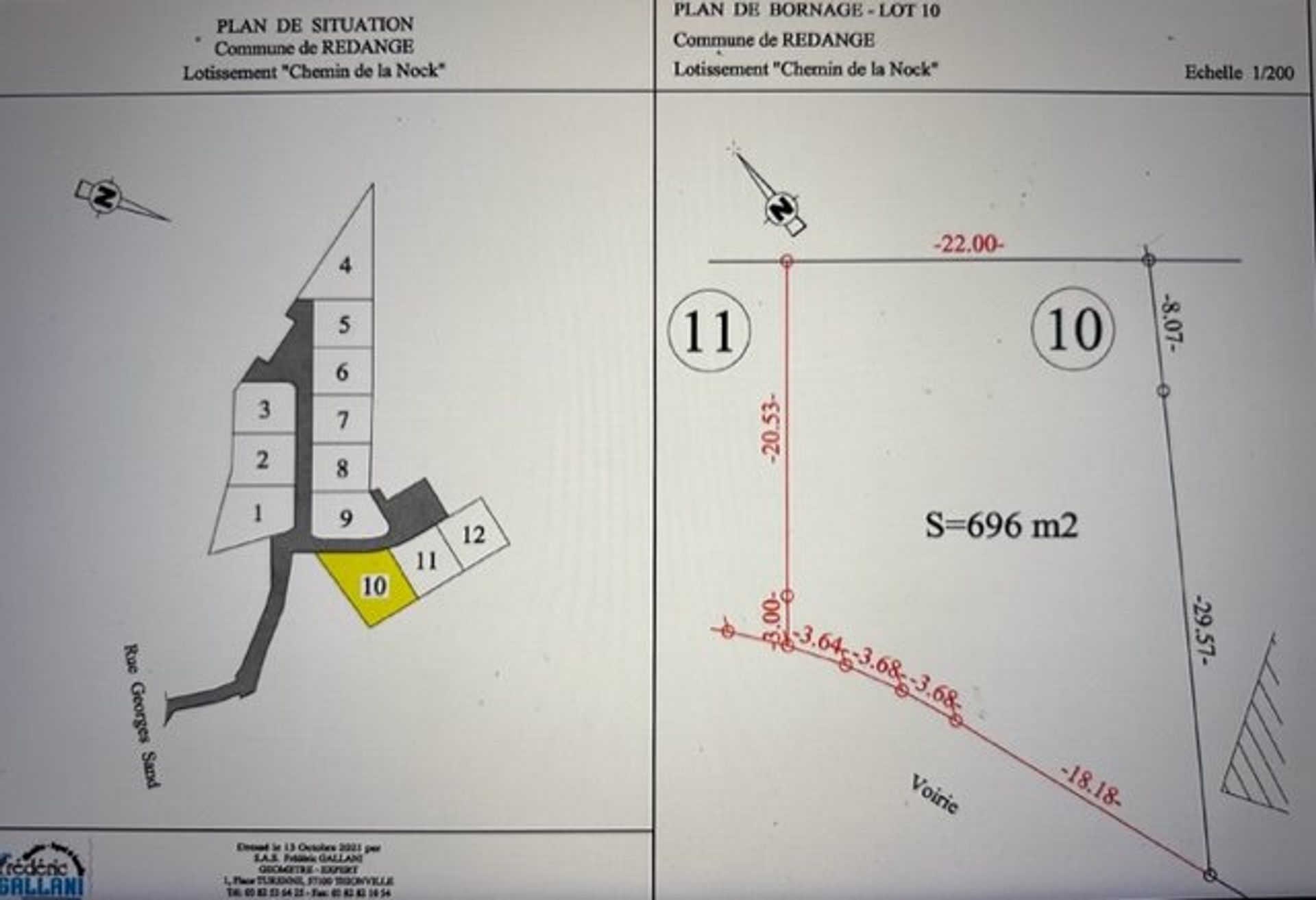 Земля в Rédange, Moselle 11648150