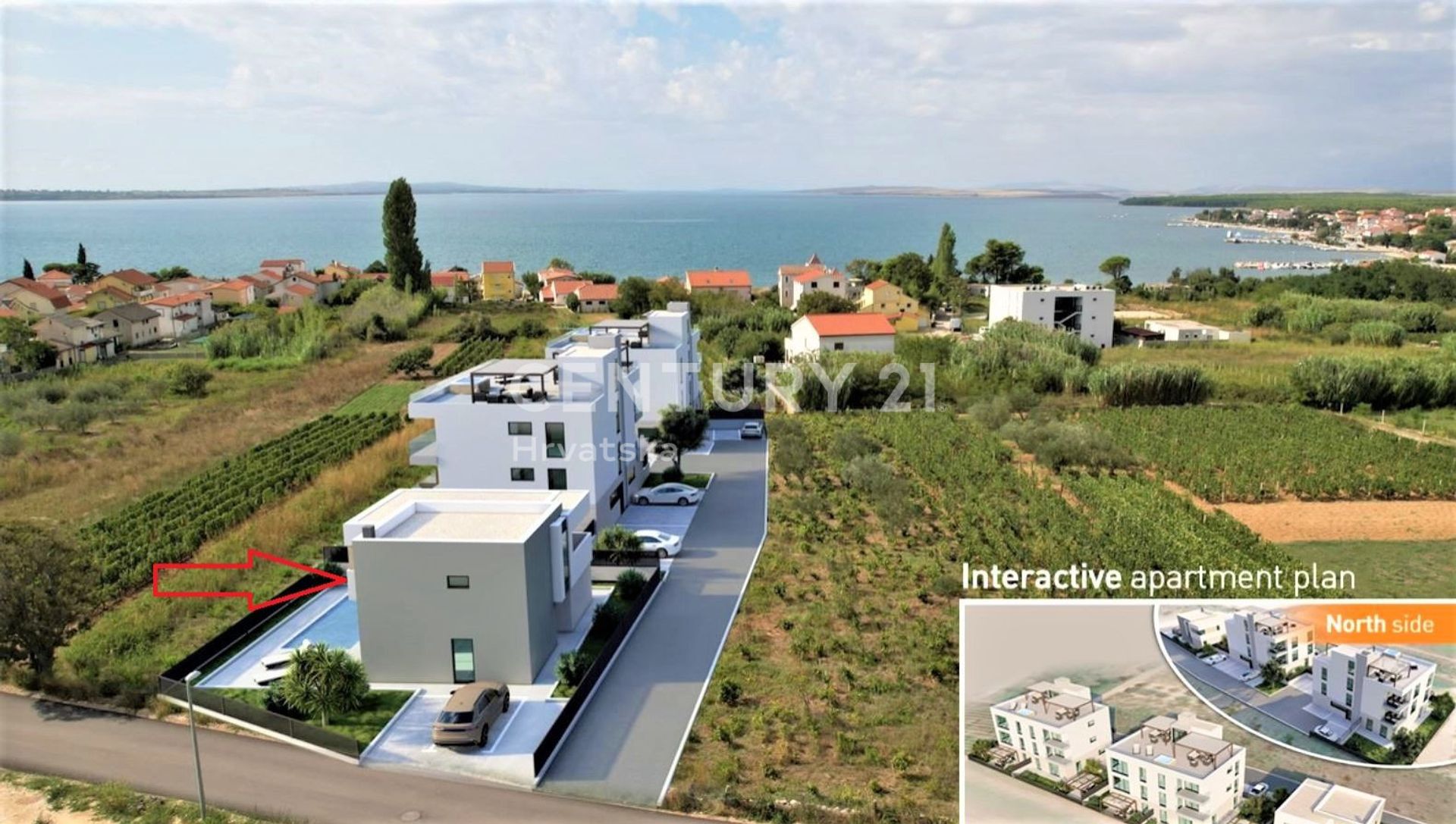 سكني في Vrsi, Zadar County 11648221