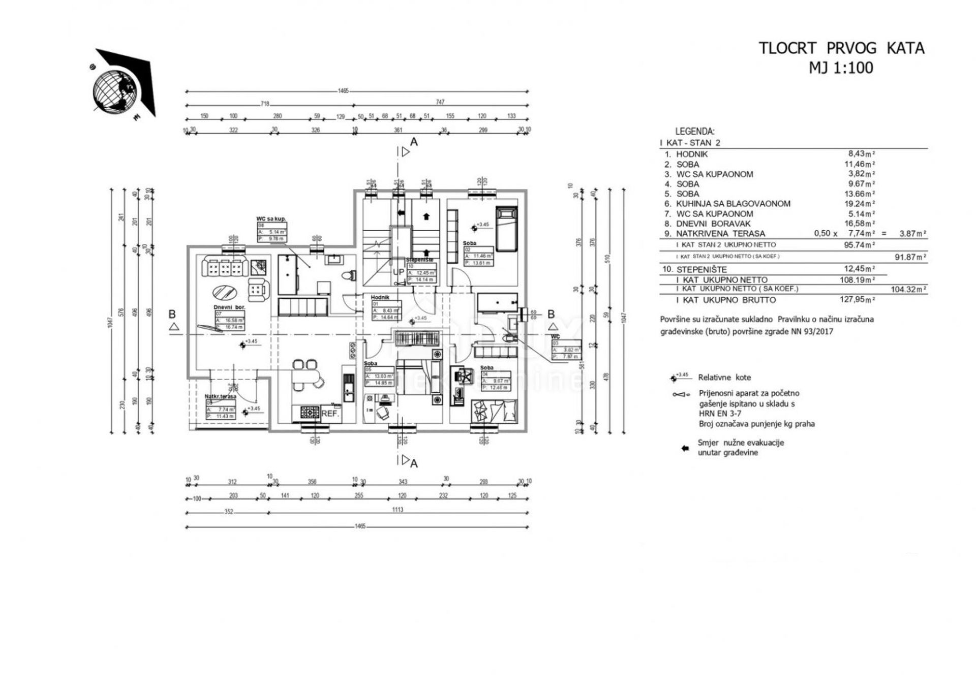 Condominio en Kastav, Primorje-Gorski Kotar County 11649293