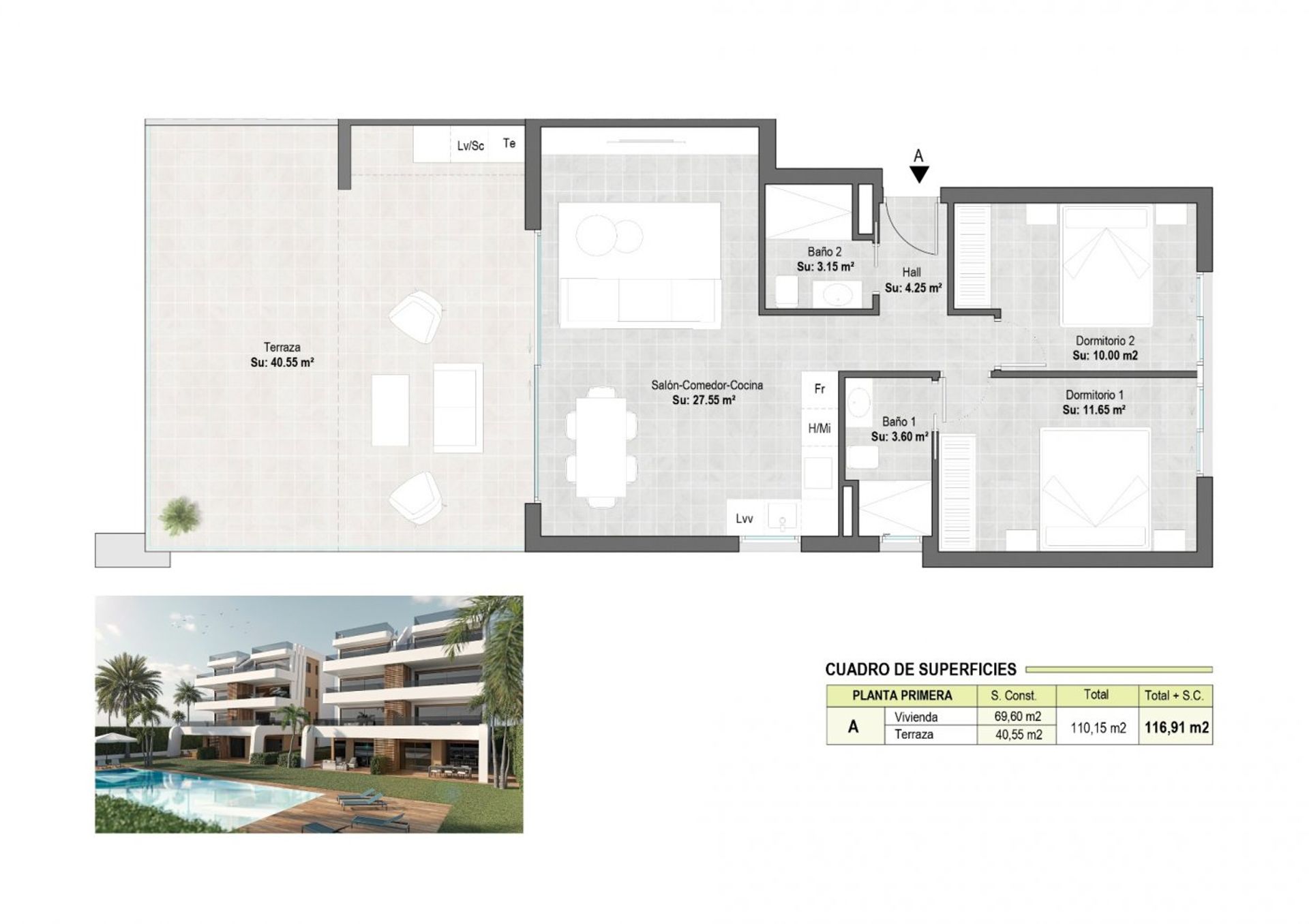 Kondominium w , Región de Murcia 11653635