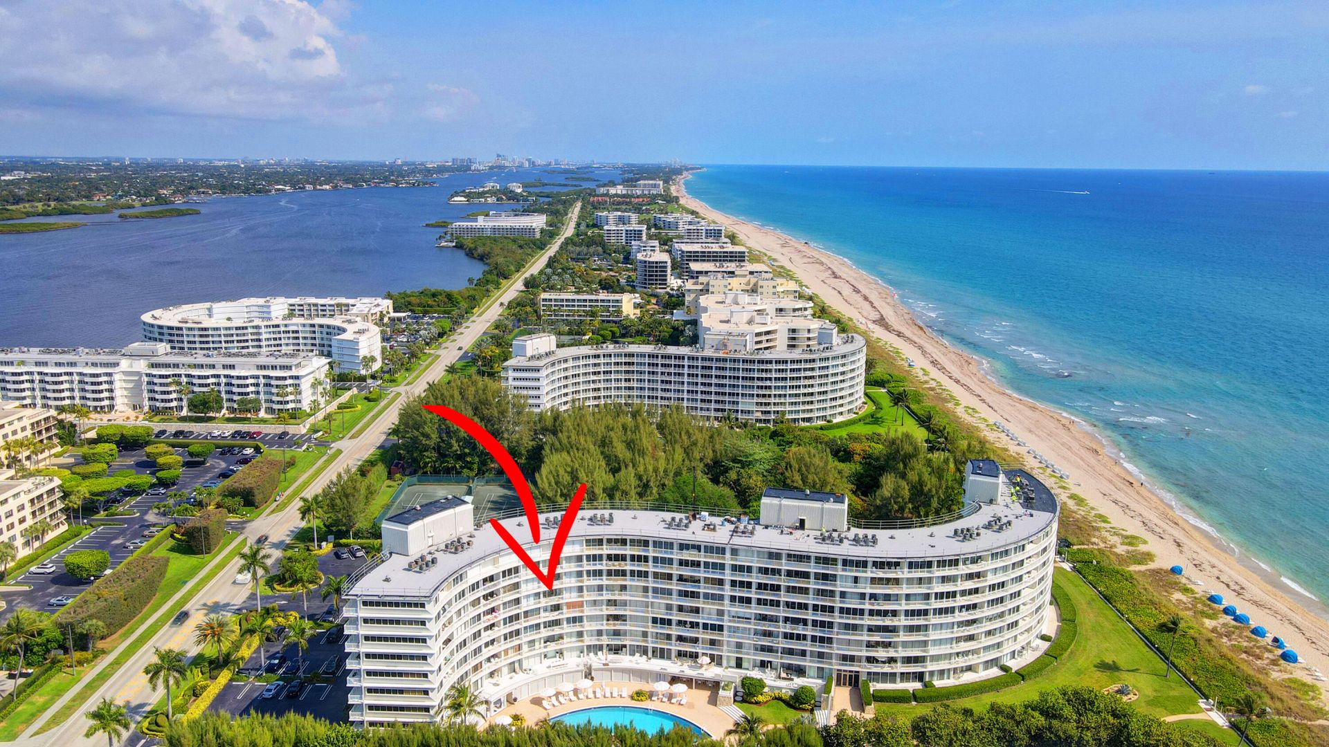 Condominio en playa de palmeras, Florida 11655617