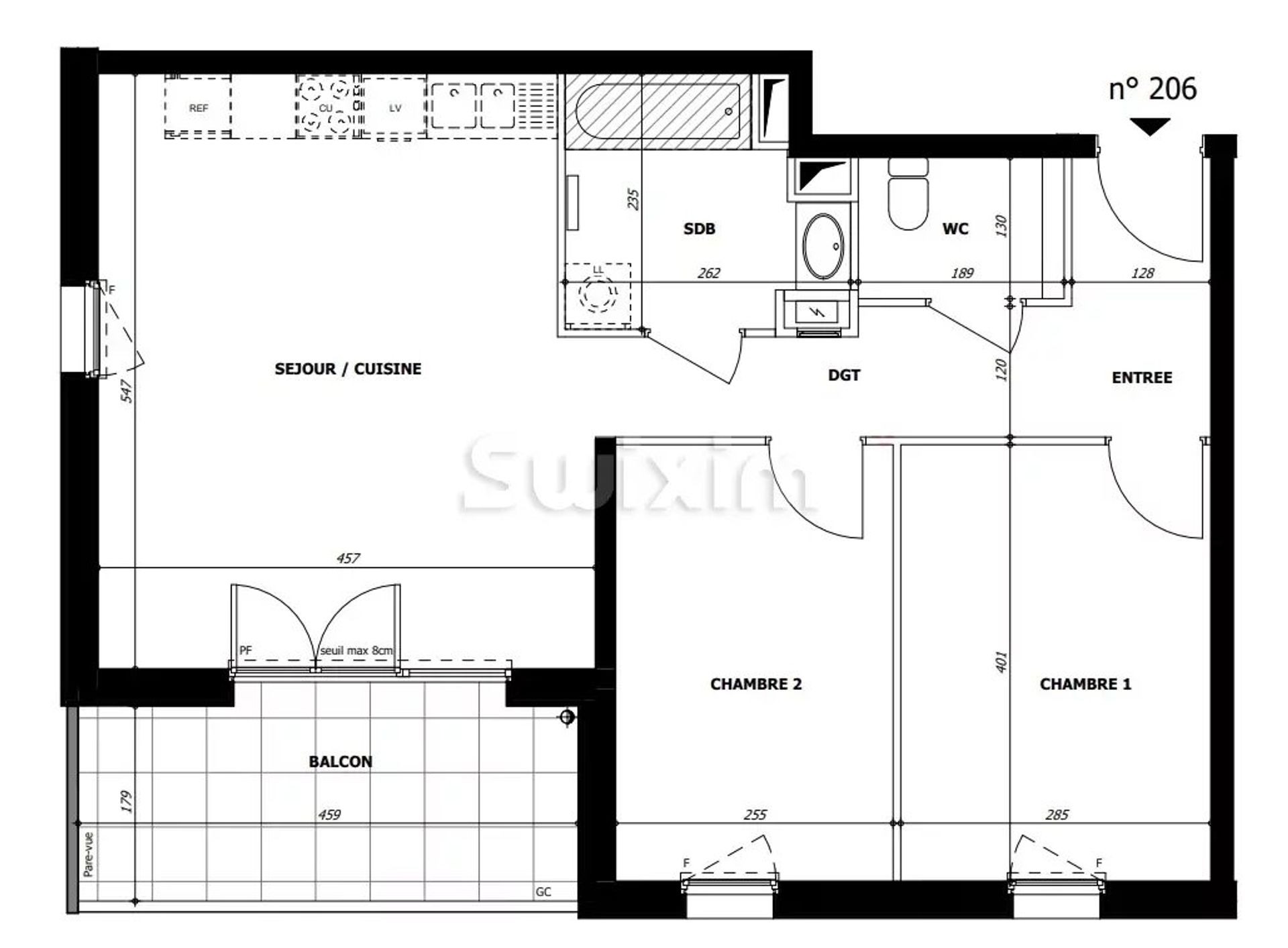 Condominium dans La Motte-Servolex, Auvergne-Rhone-Alpes 11662419