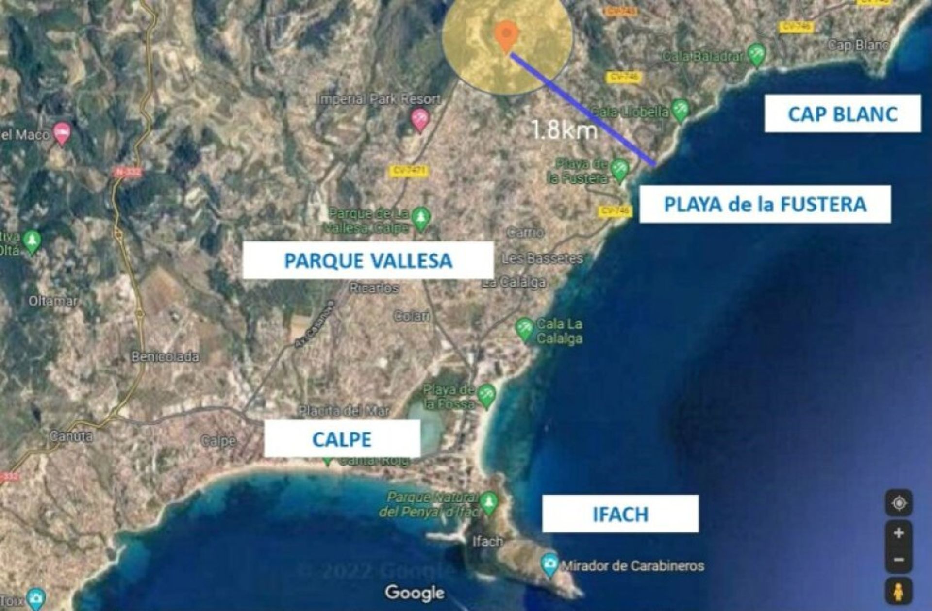 Tanah di Benisa, Comunidad Valenciana 11663040