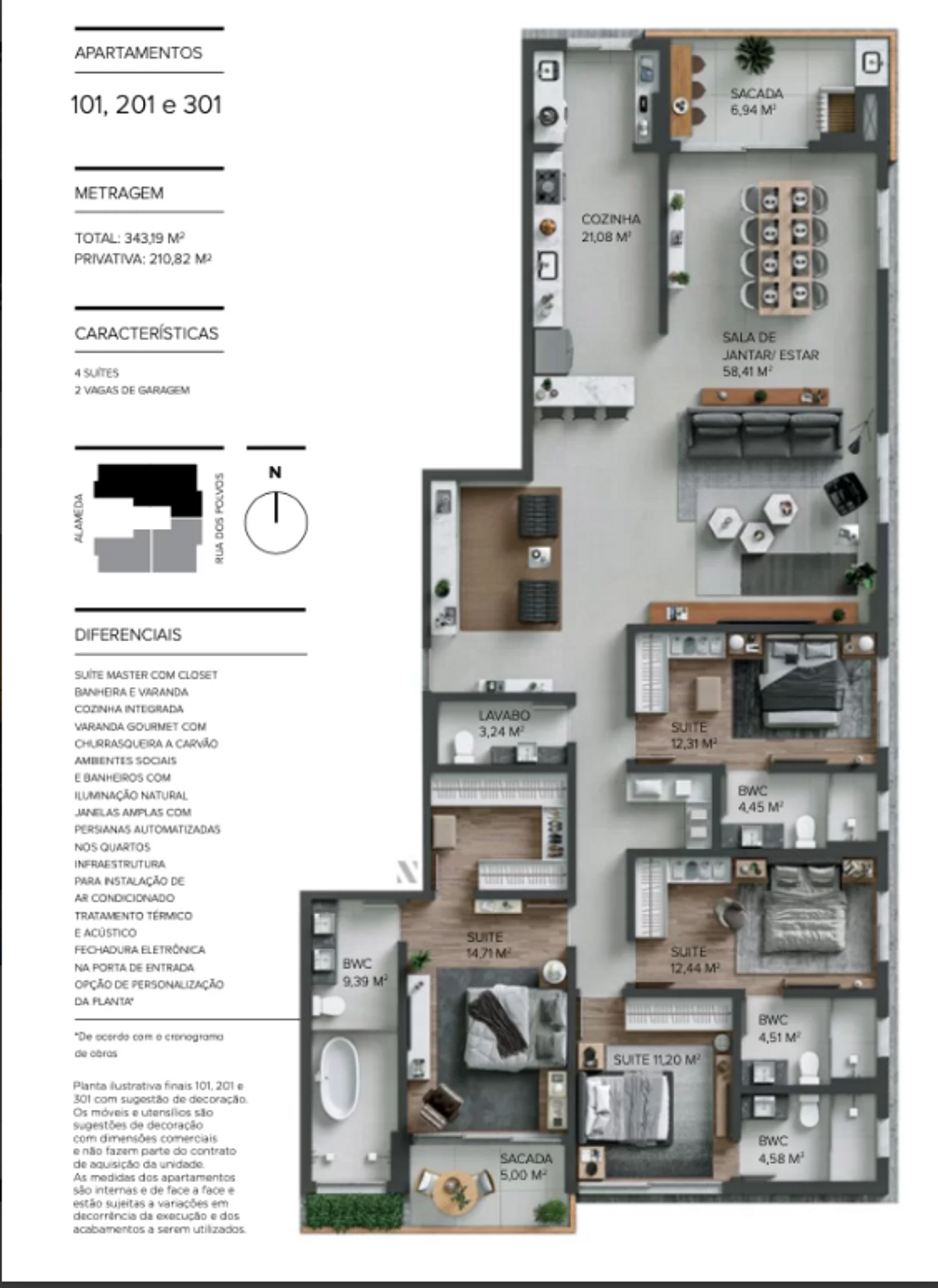 Condominio nel Canasvieiras, Santa Catarina 11679452