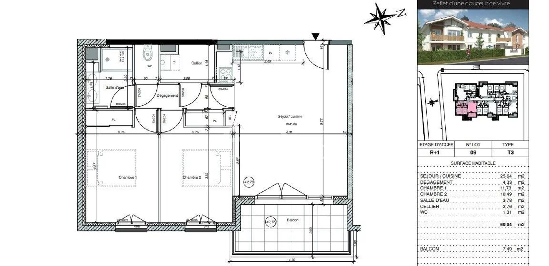 Condominio nel Biscarrosse, Landes 11699454