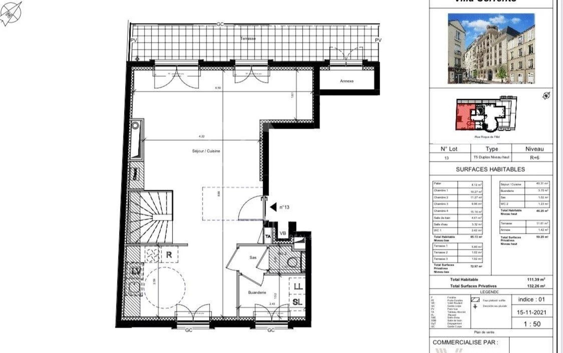 住宅 在 Puteaux, Hauts-de-Seine 11700794